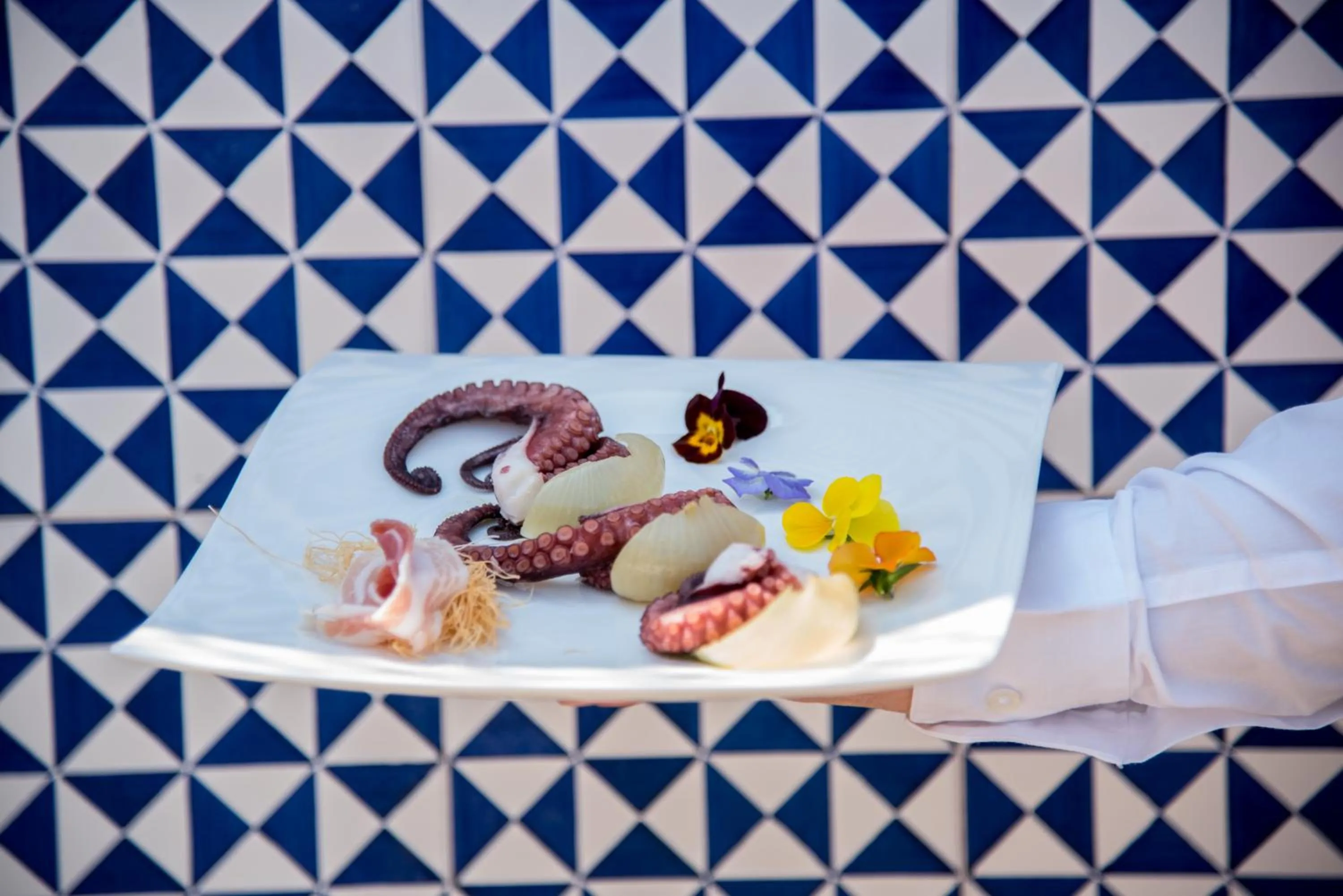 Food and drinks in Hotel Villa Maria