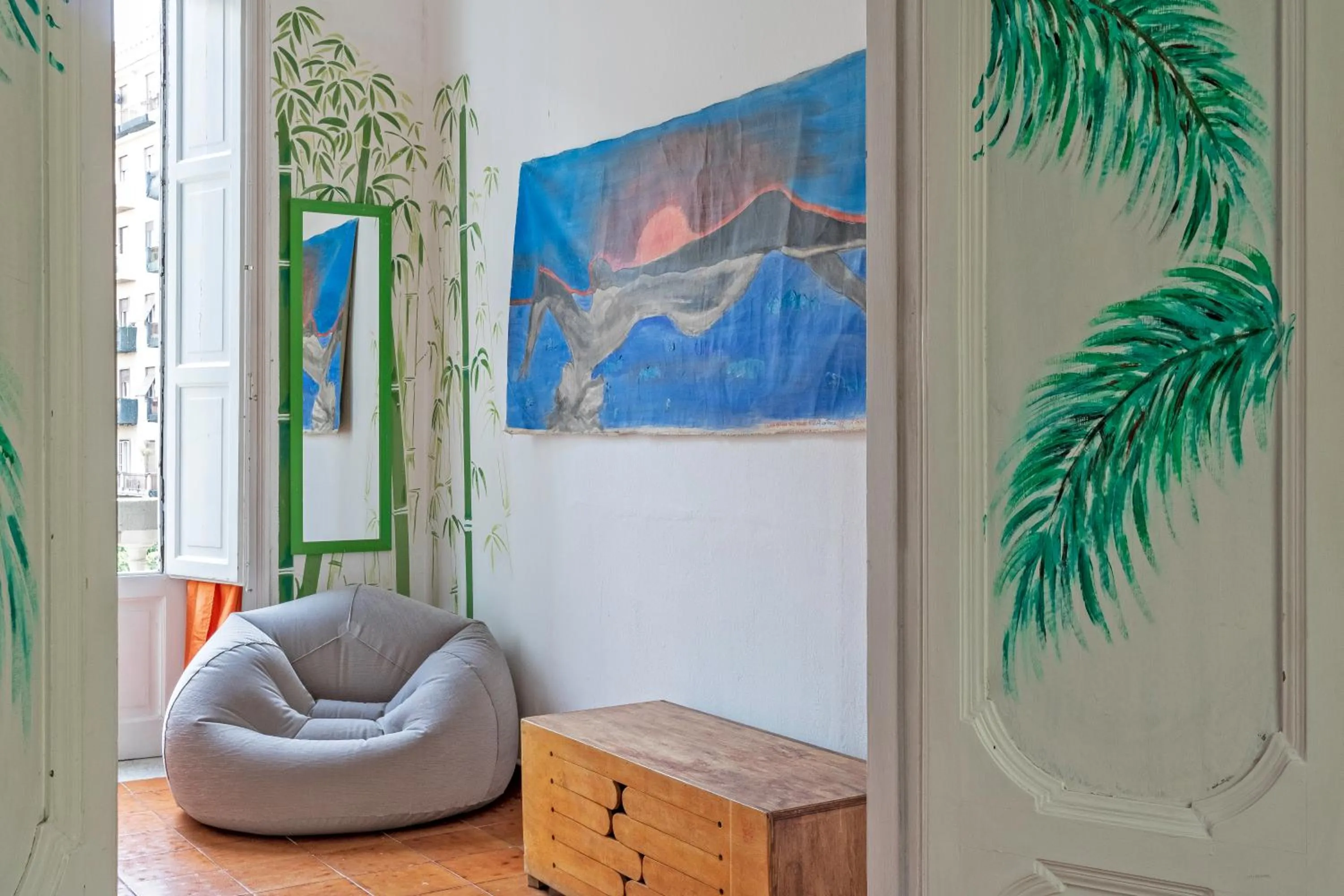 Children play ground in A Casa di Amici