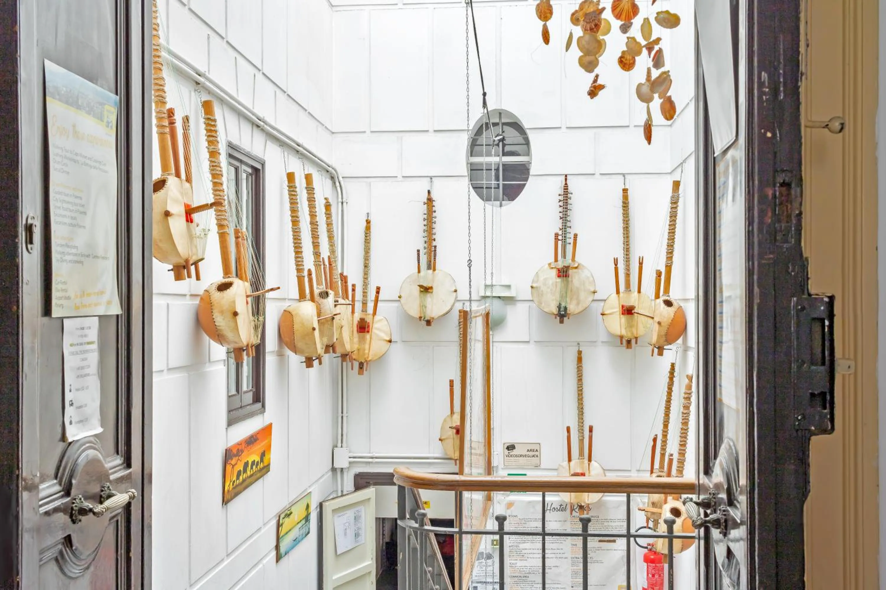 Decorative detail in A Casa di Amici