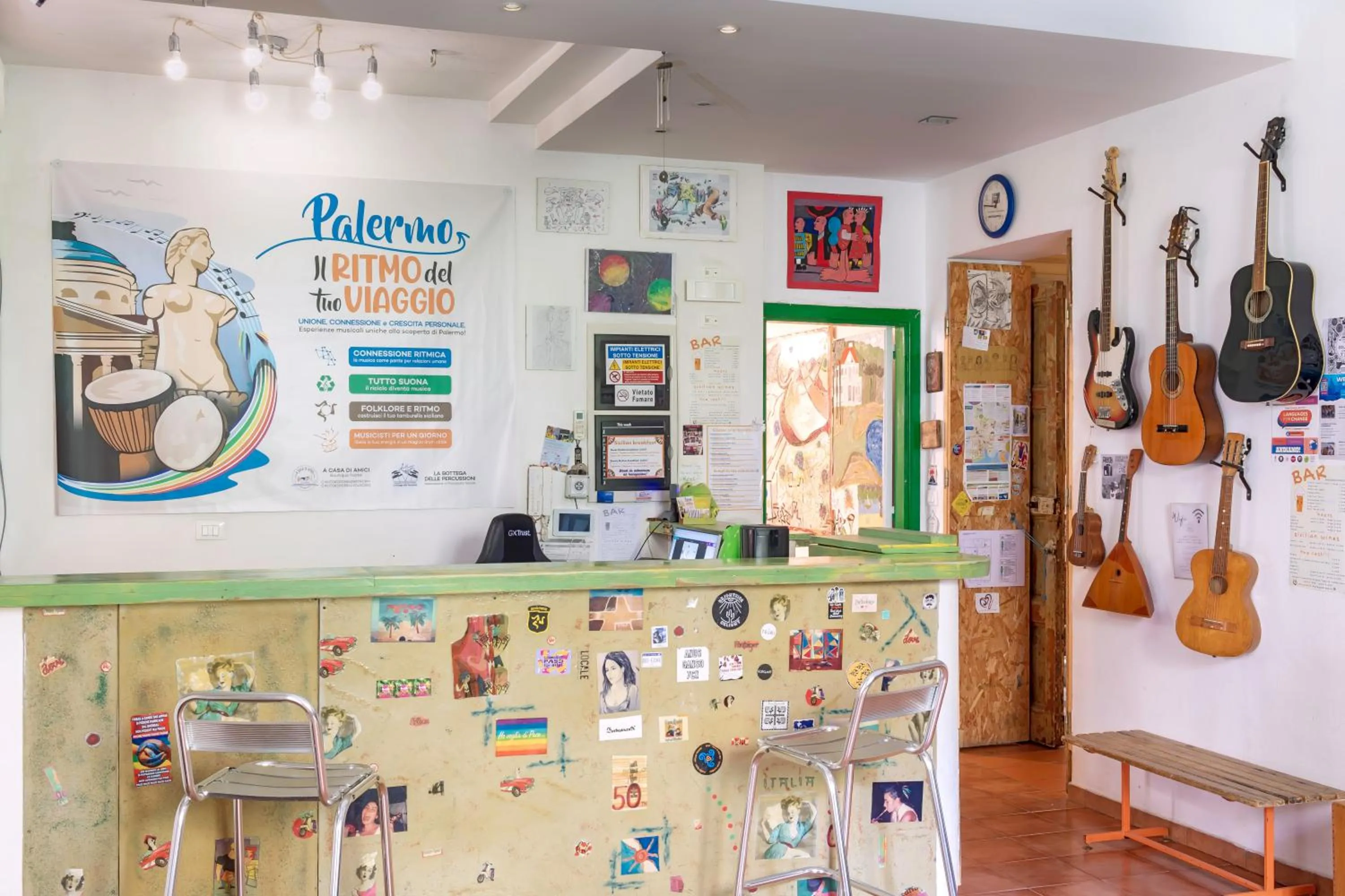 Lobby or reception in A Casa di Amici