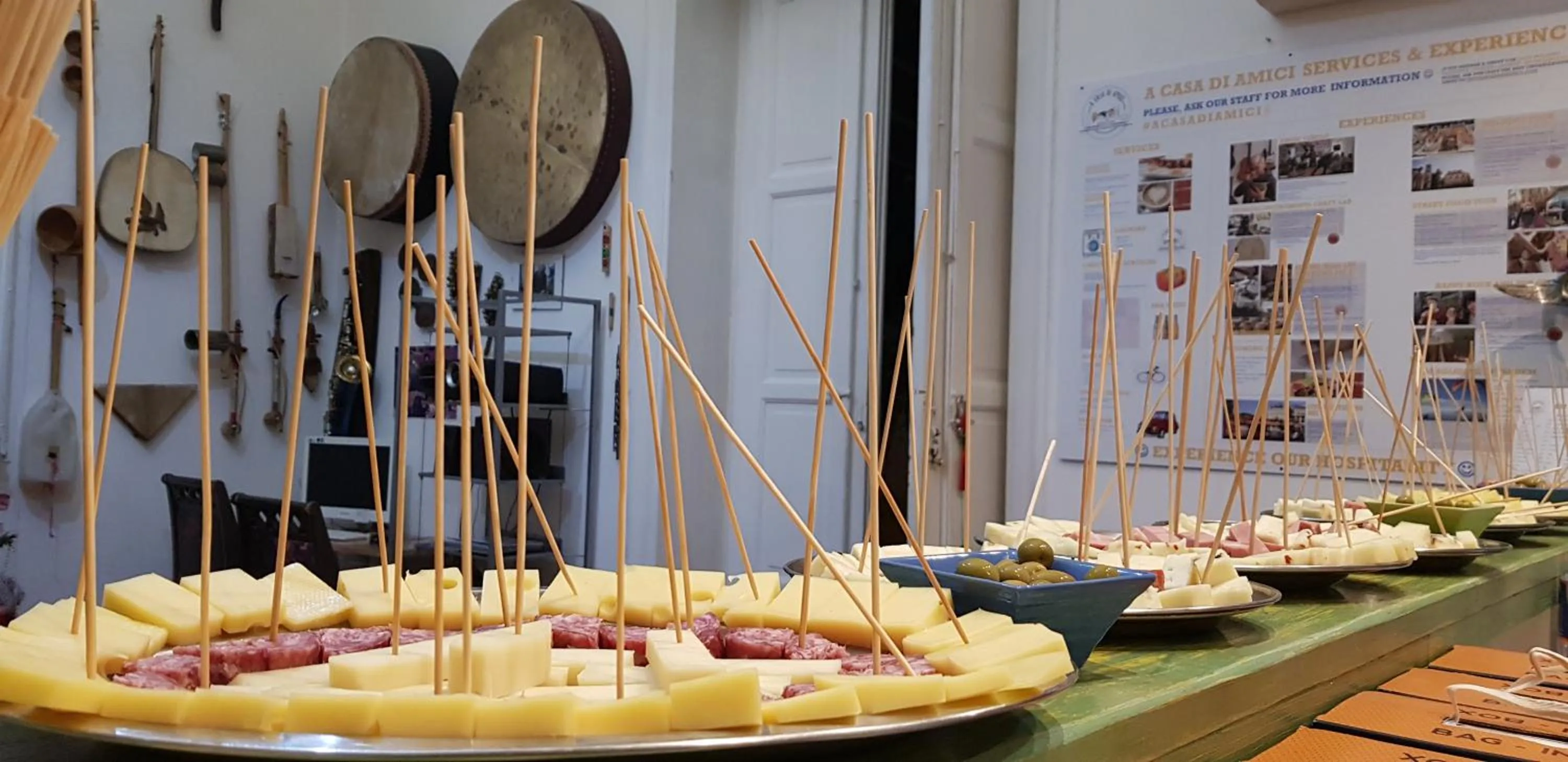 Lounge or bar in A Casa di Amici