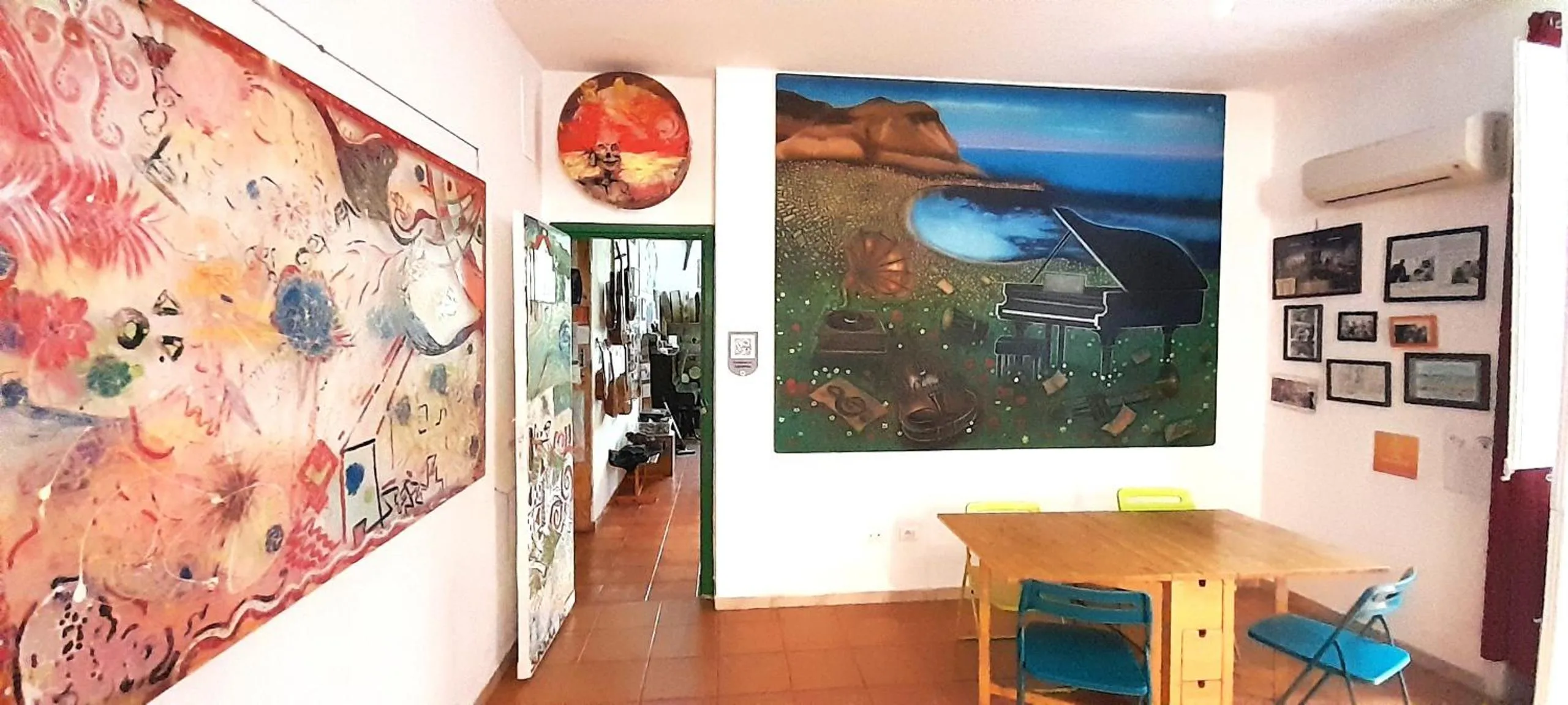 Seating area in A Casa di Amici