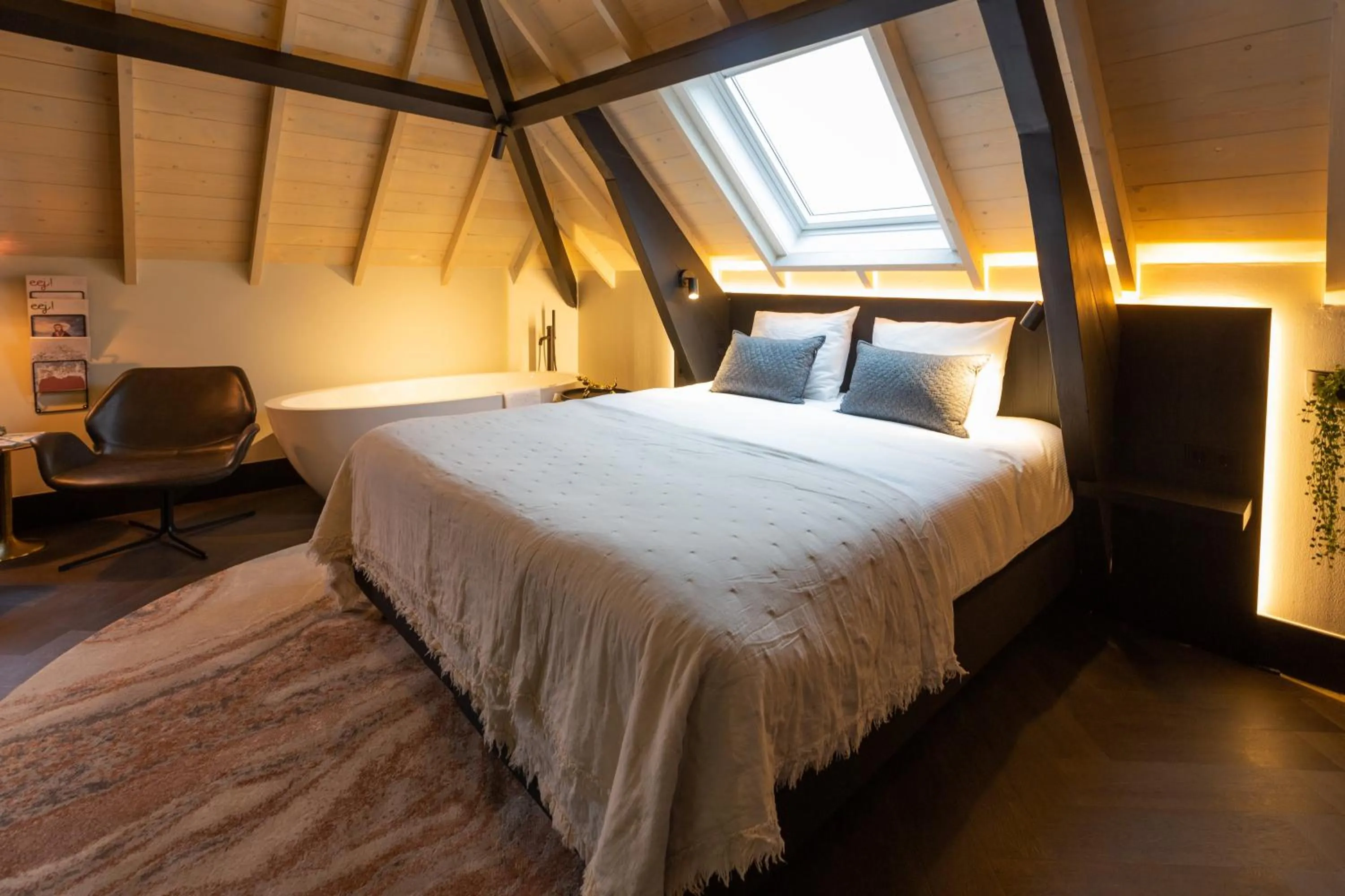 Bedroom, Bed in Boutiquehotel Princenjagt