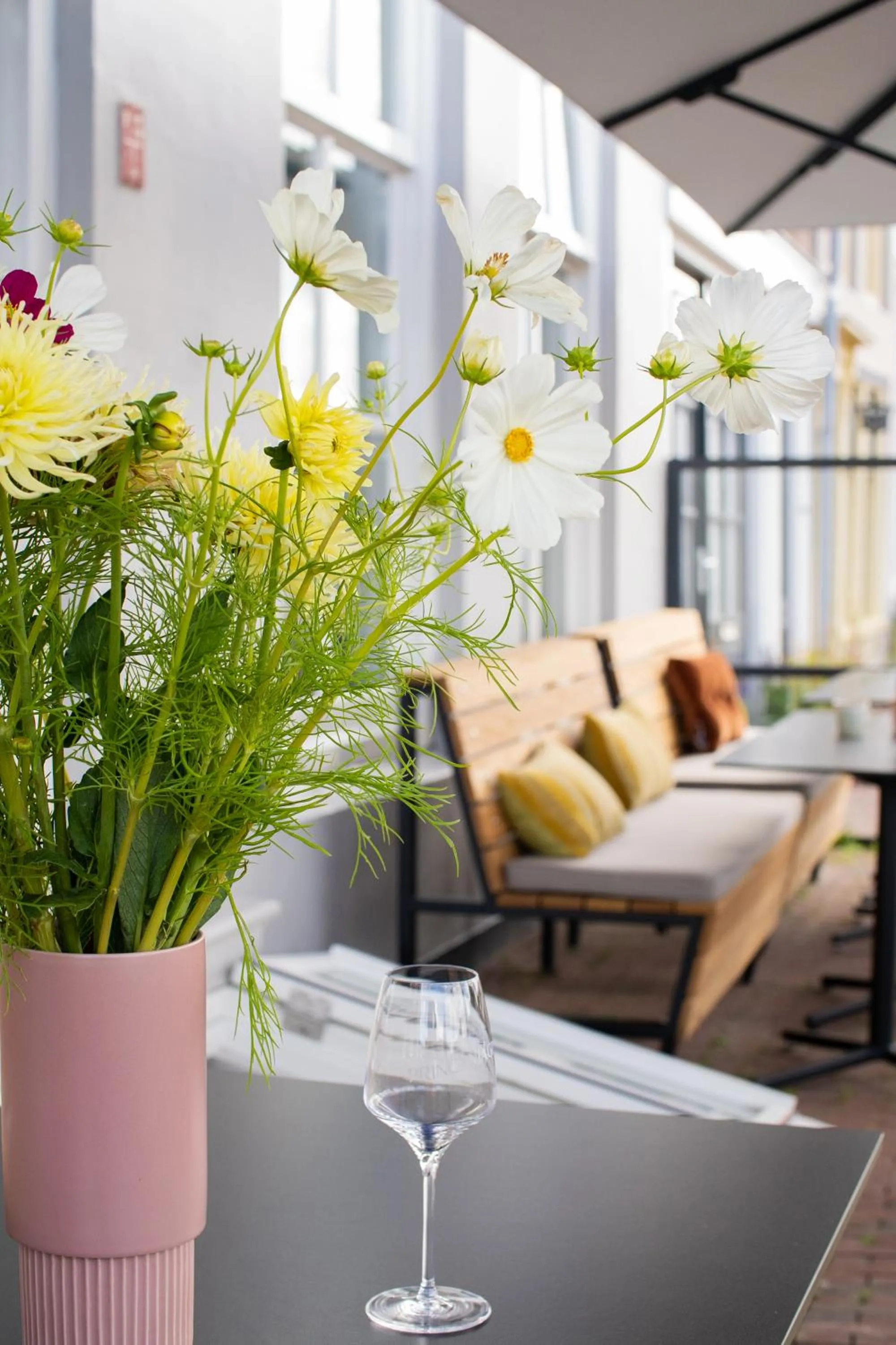 Balcony/Terrace in Boutiquehotel Princenjagt