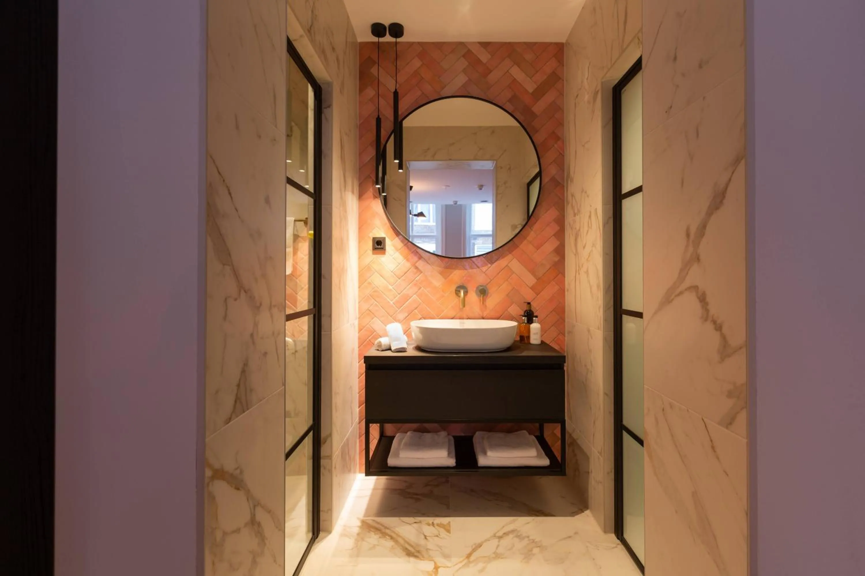 Bathroom in Boutiquehotel Princenjagt