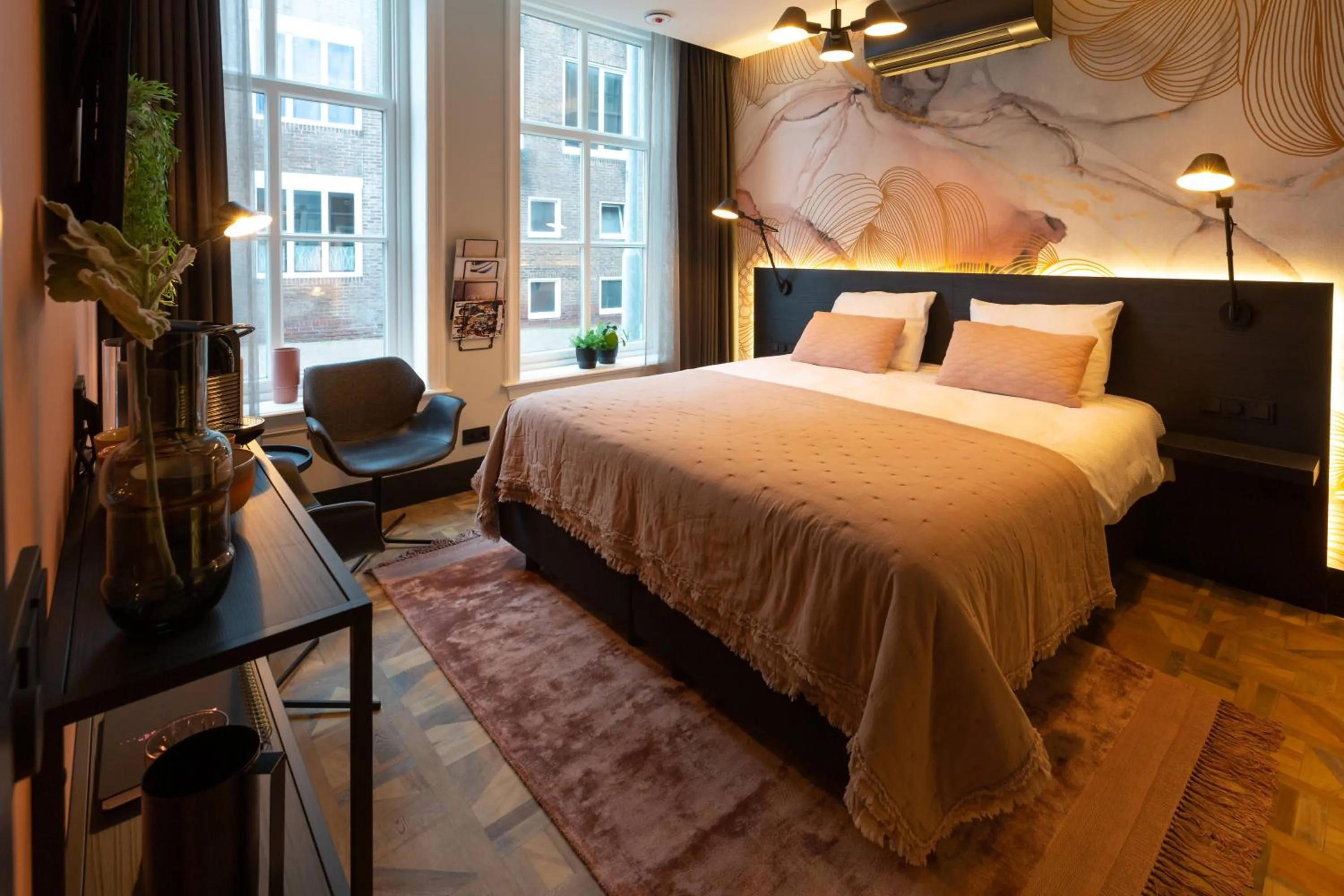 Bed in Boutiquehotel Princenjagt