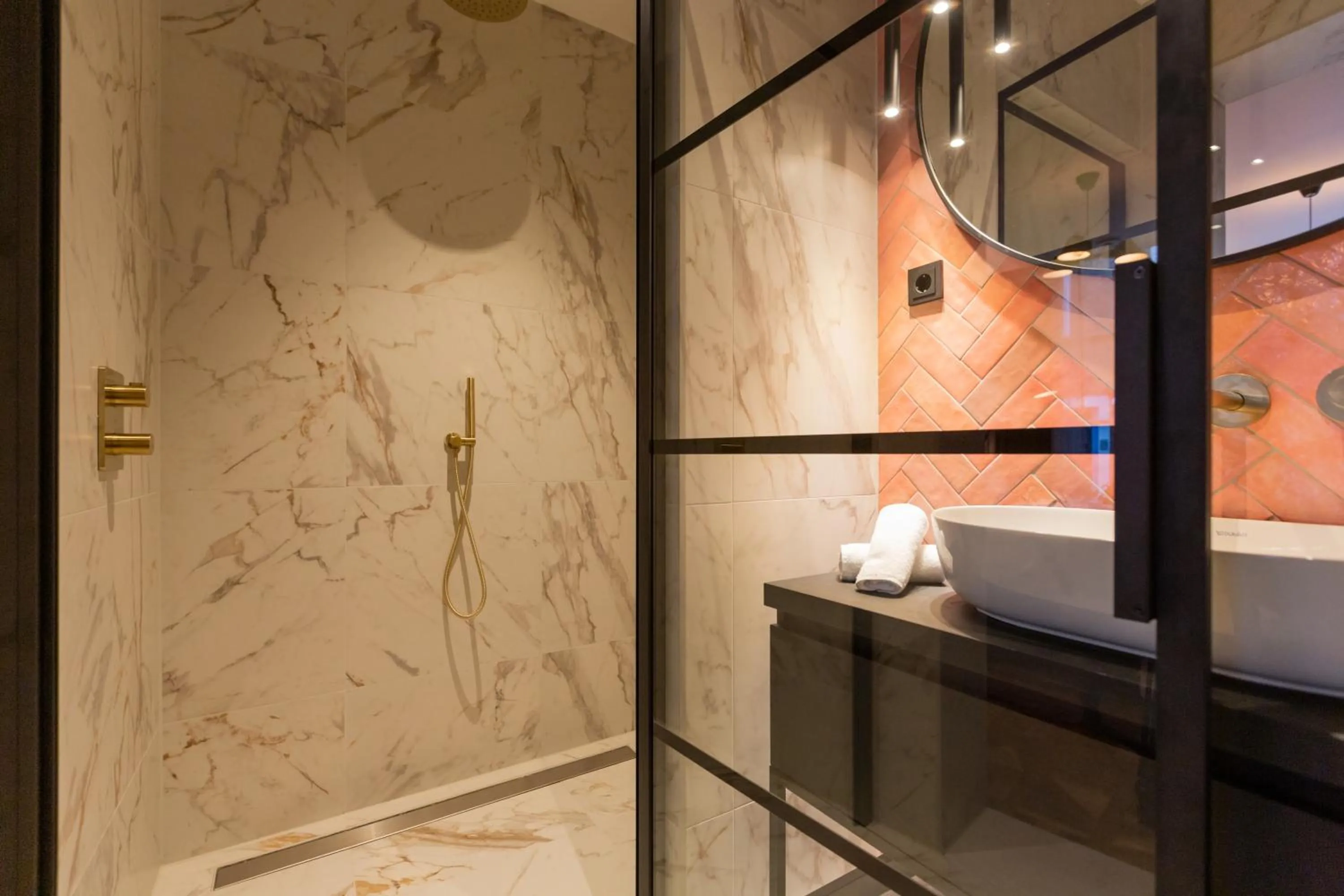 Shower in Boutiquehotel Princenjagt