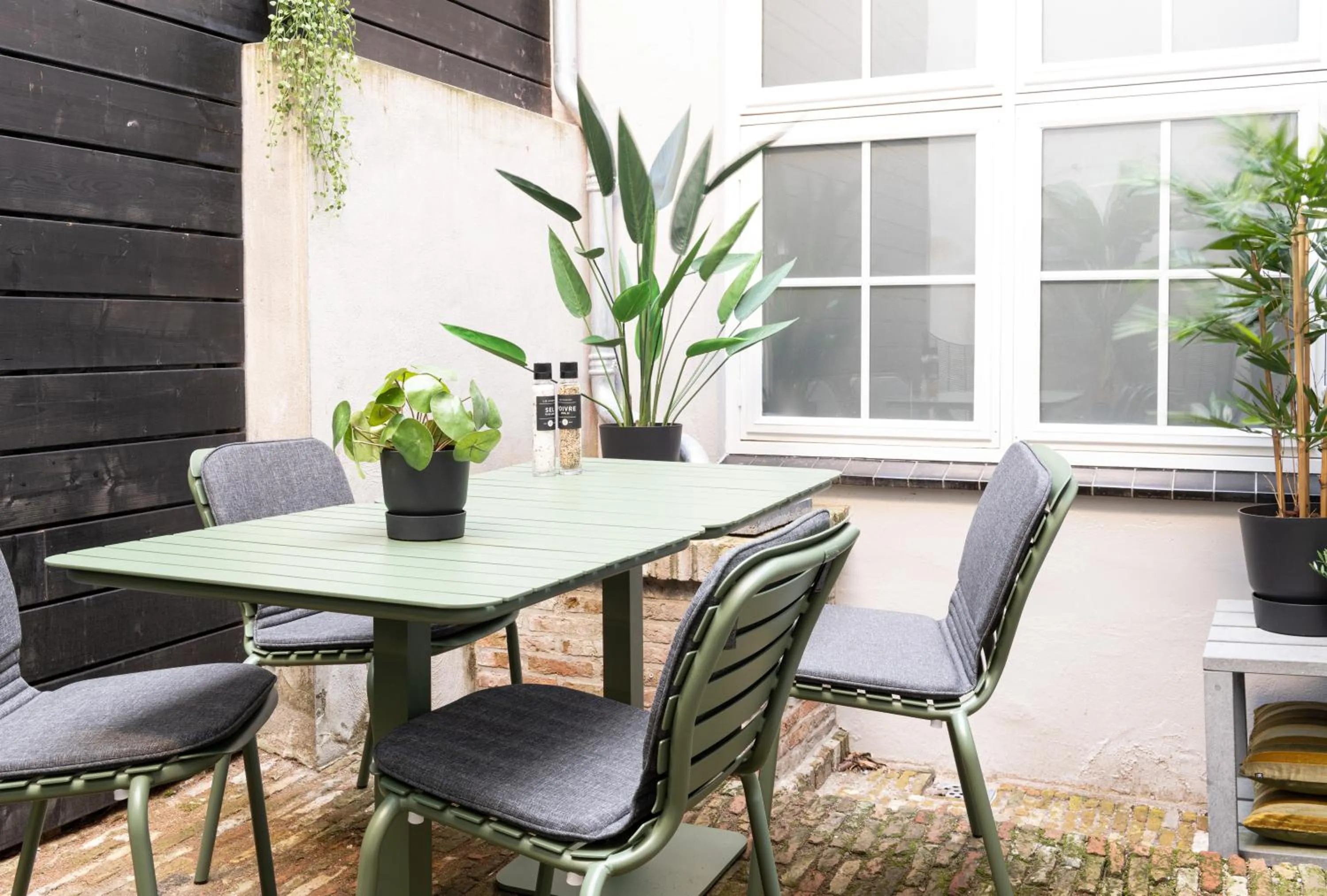 Patio in Boutiquehotel Princenjagt