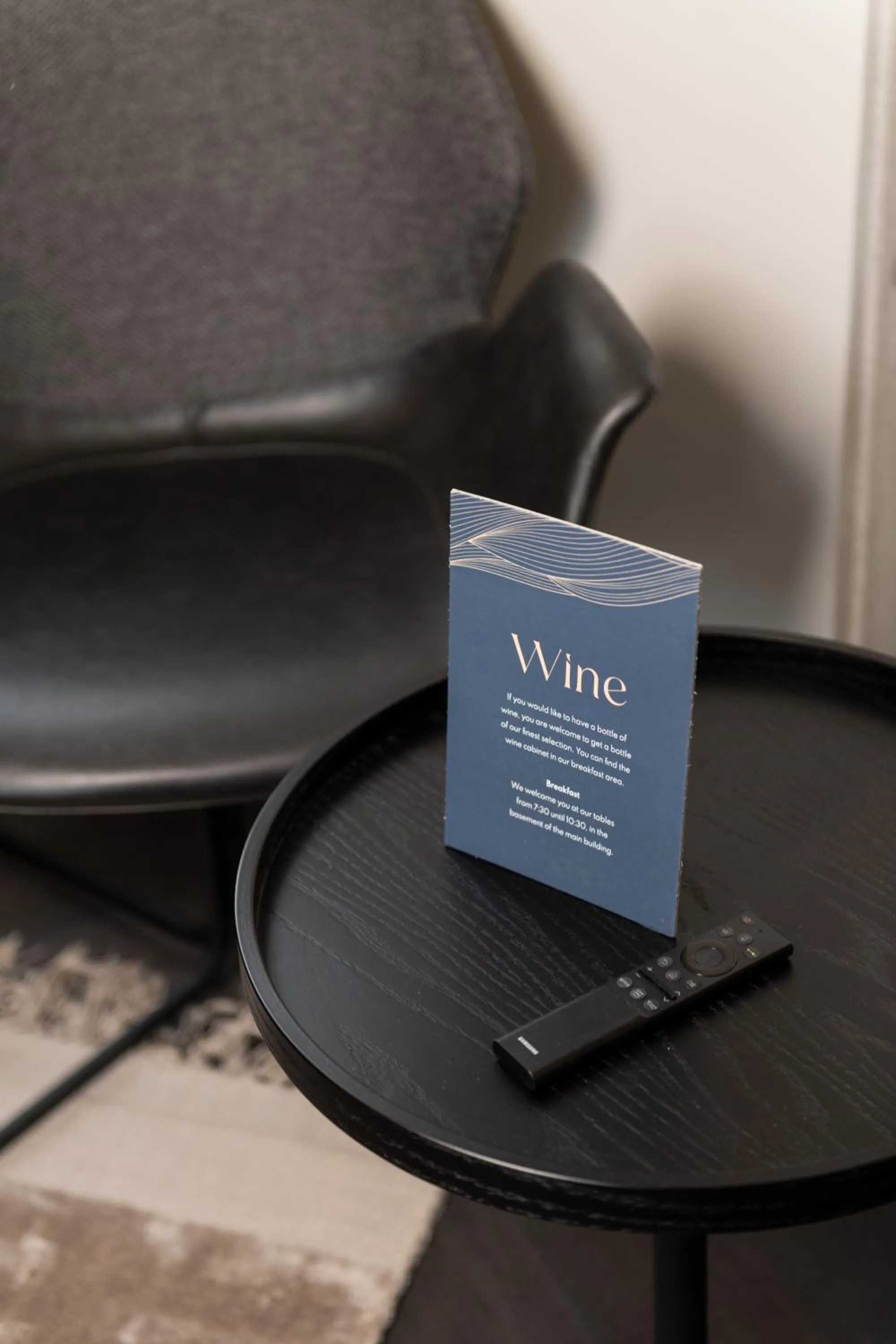 Seating area in Boutiquehotel Princenjagt