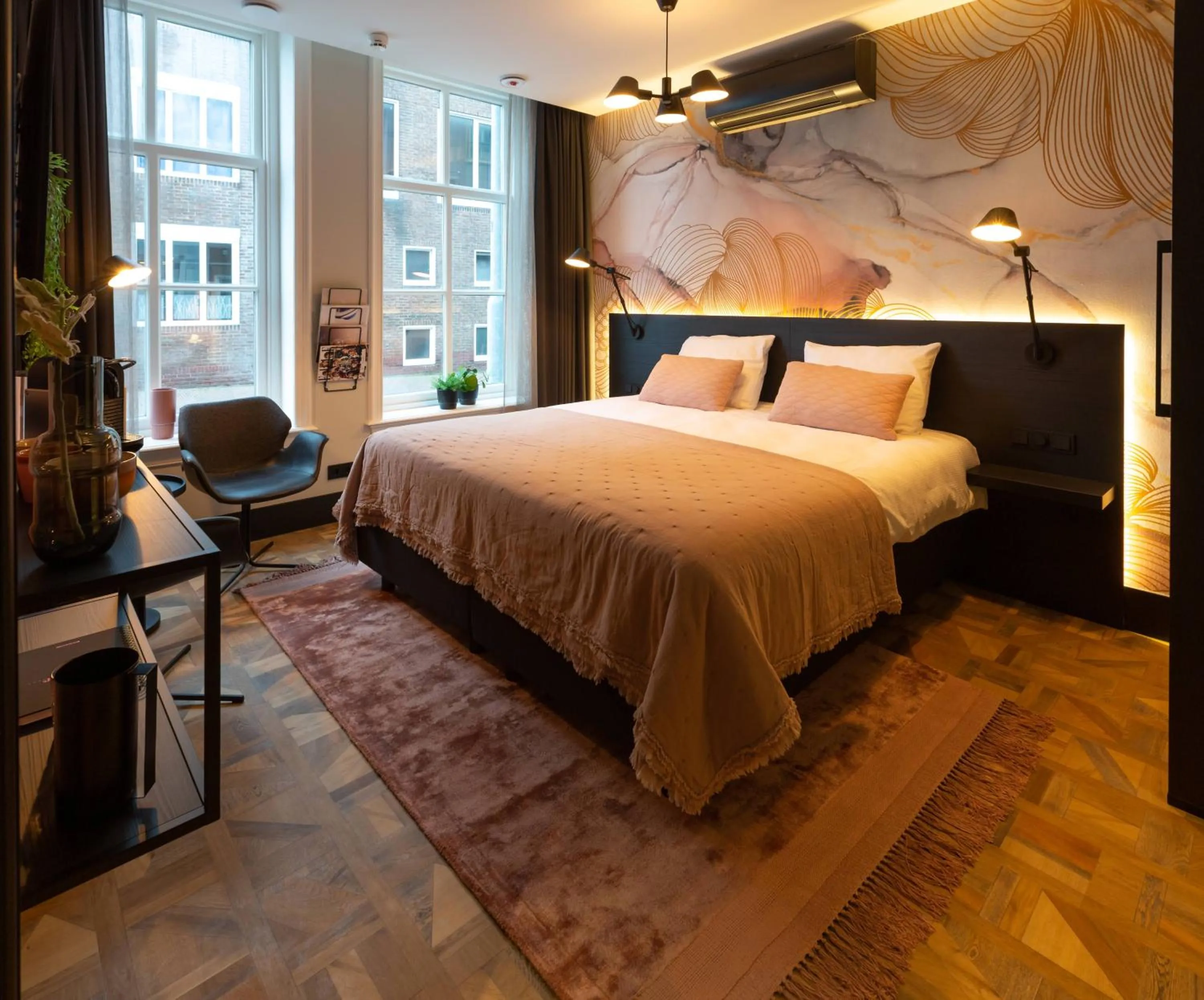 Bed in Boutiquehotel Princenjagt