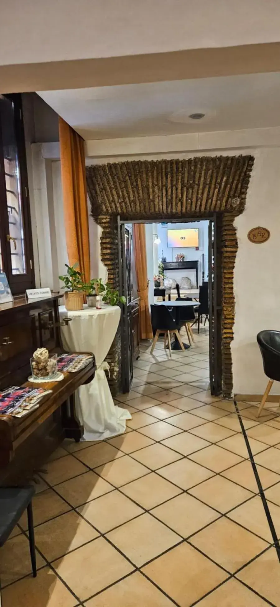 Lobby or reception in Hotel Julia Lobby or reception in Hotel Julia