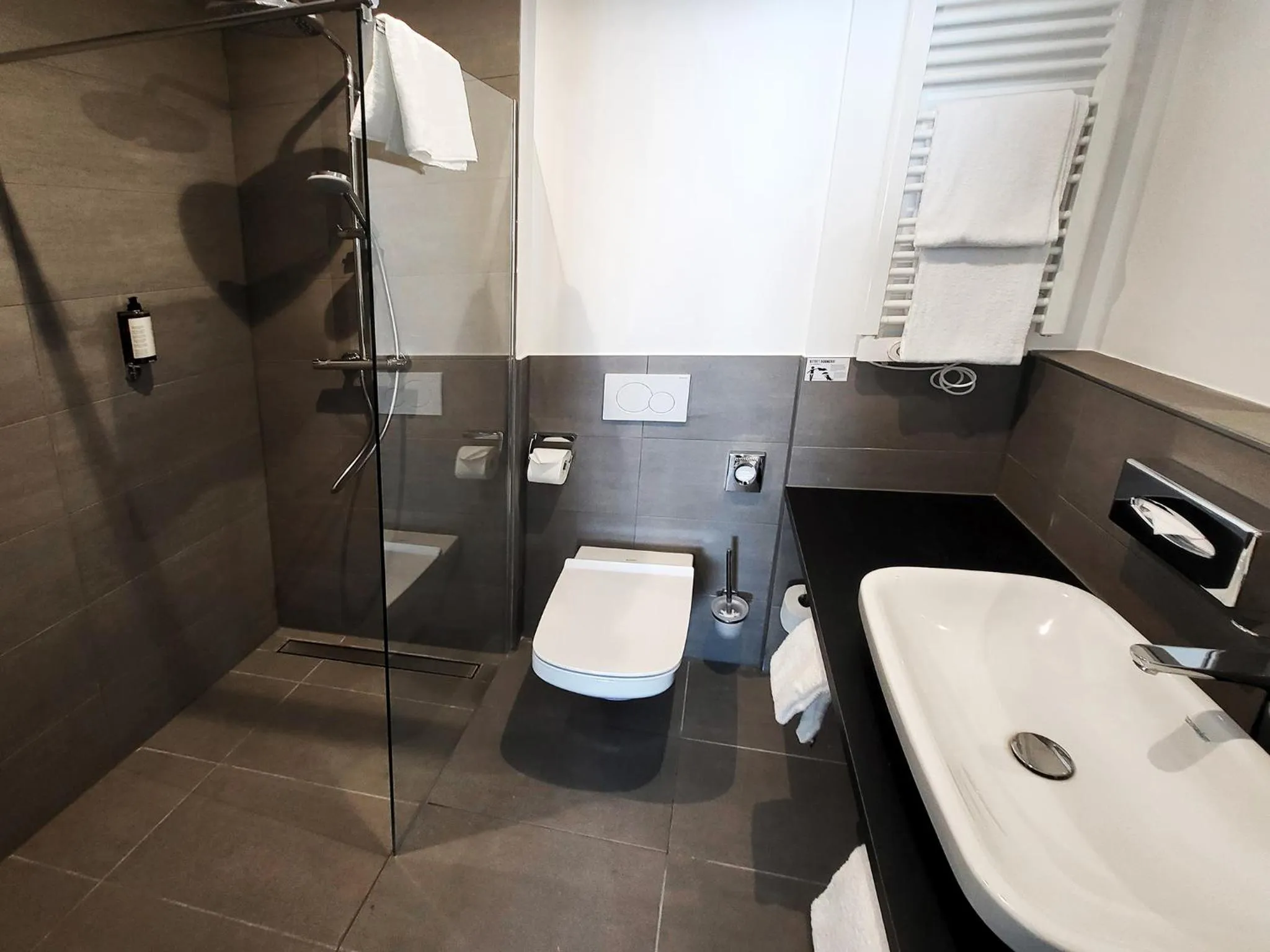 Bathroom in DORMERO Hotel Aschaffenburg