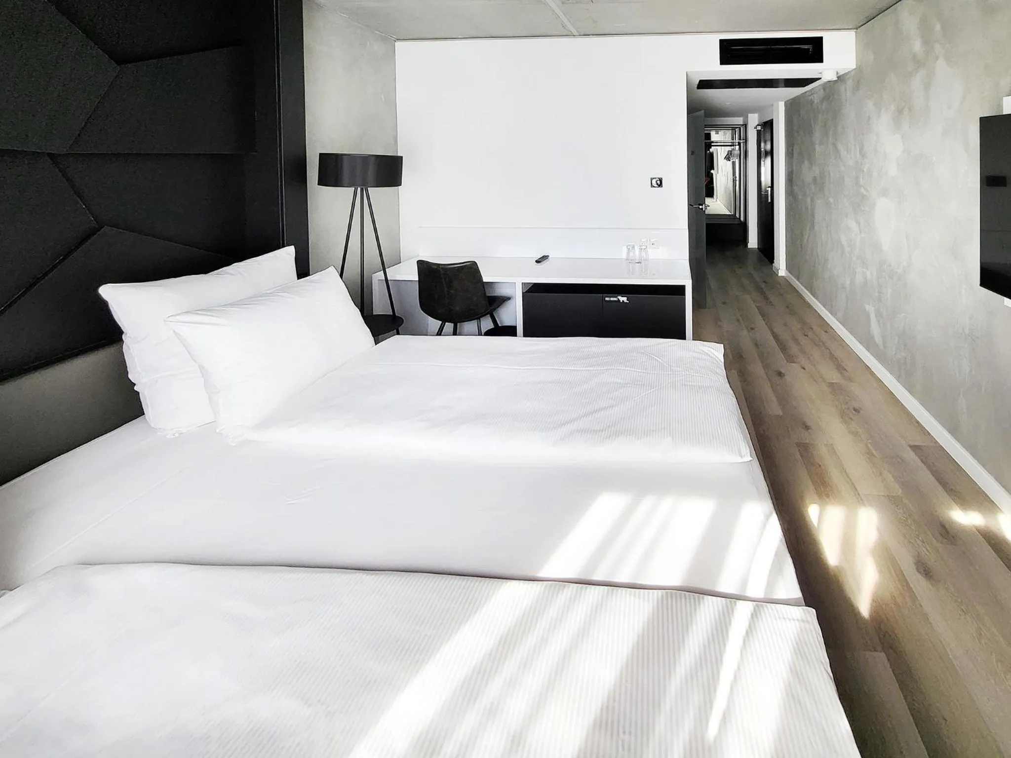 Photo of the whole room, Bed in DORMERO Hotel Aschaffenburg