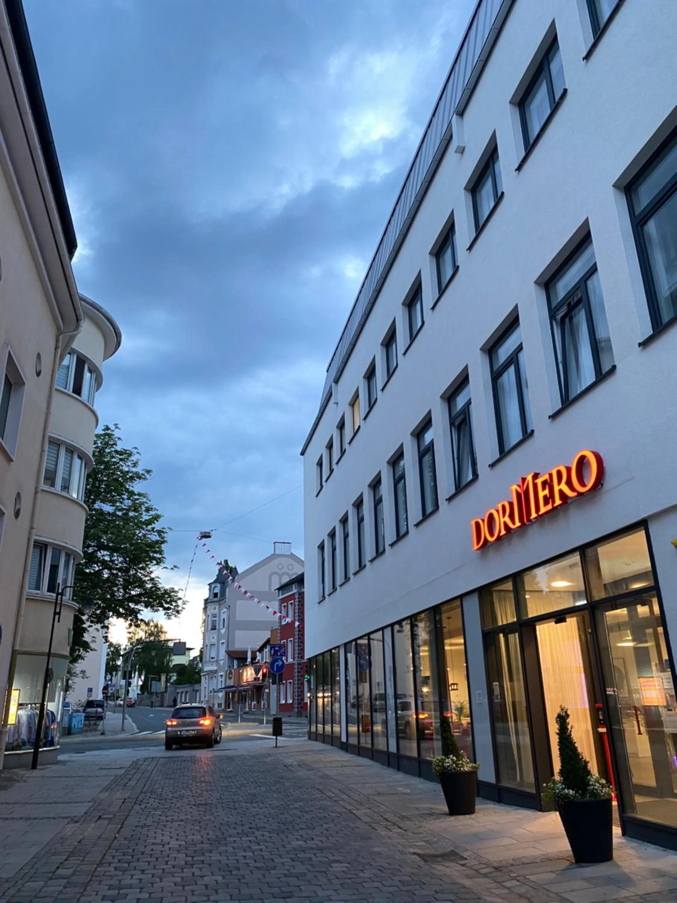 Facade/entrance in DORMERO Hotel Hof