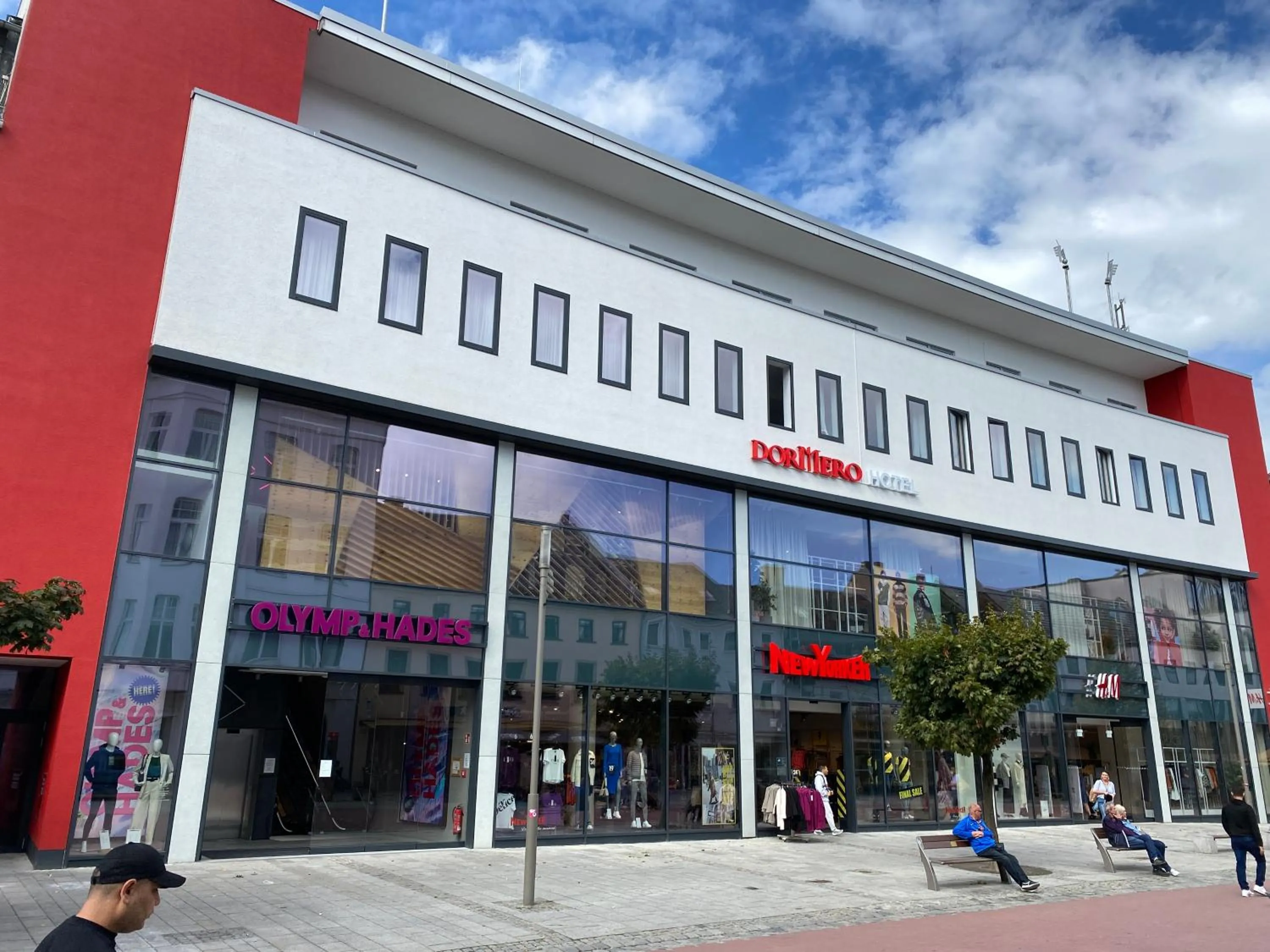 Property building in DORMERO Hotel Hof