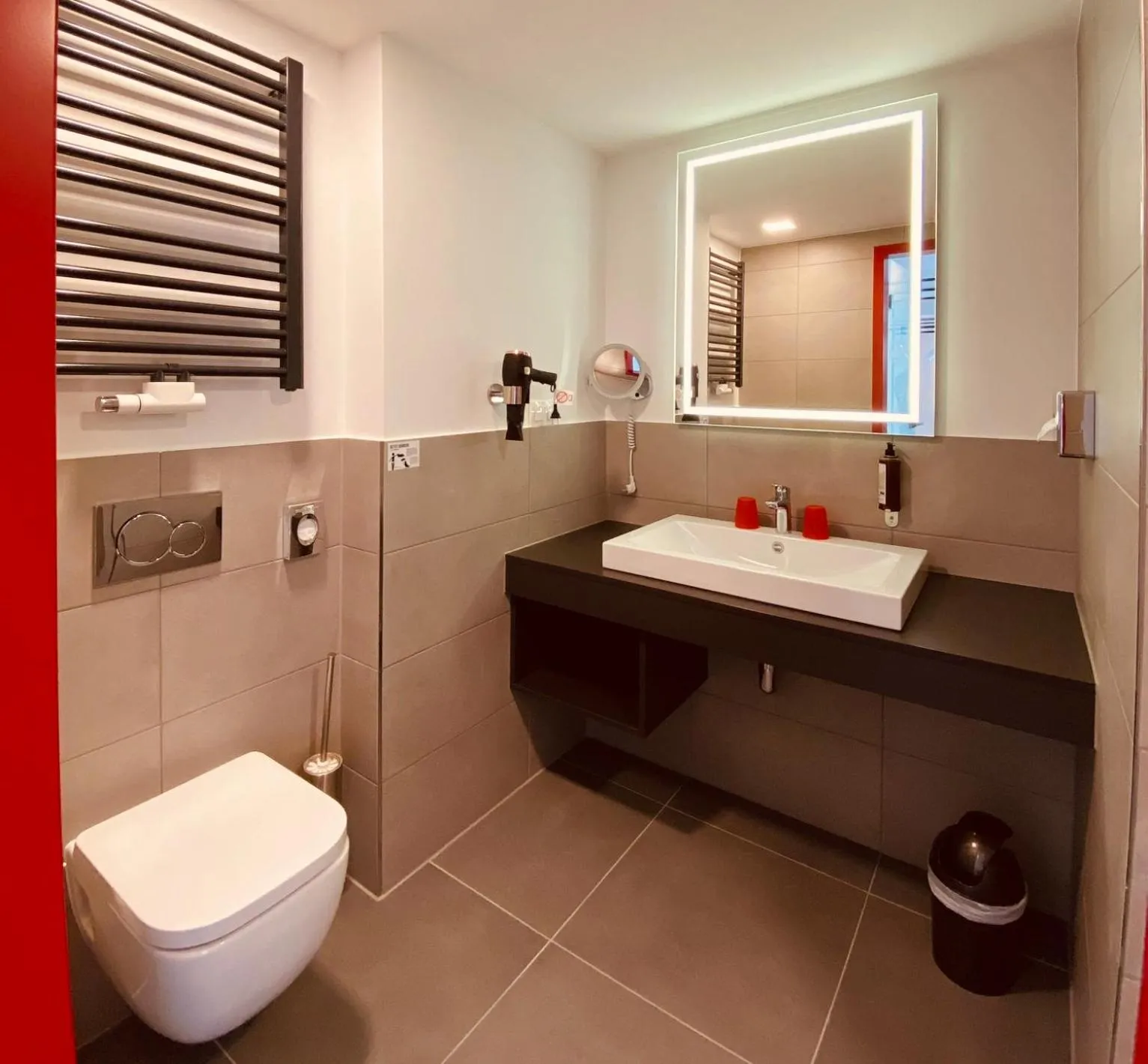 Bathroom in DORMERO Hotel Hof