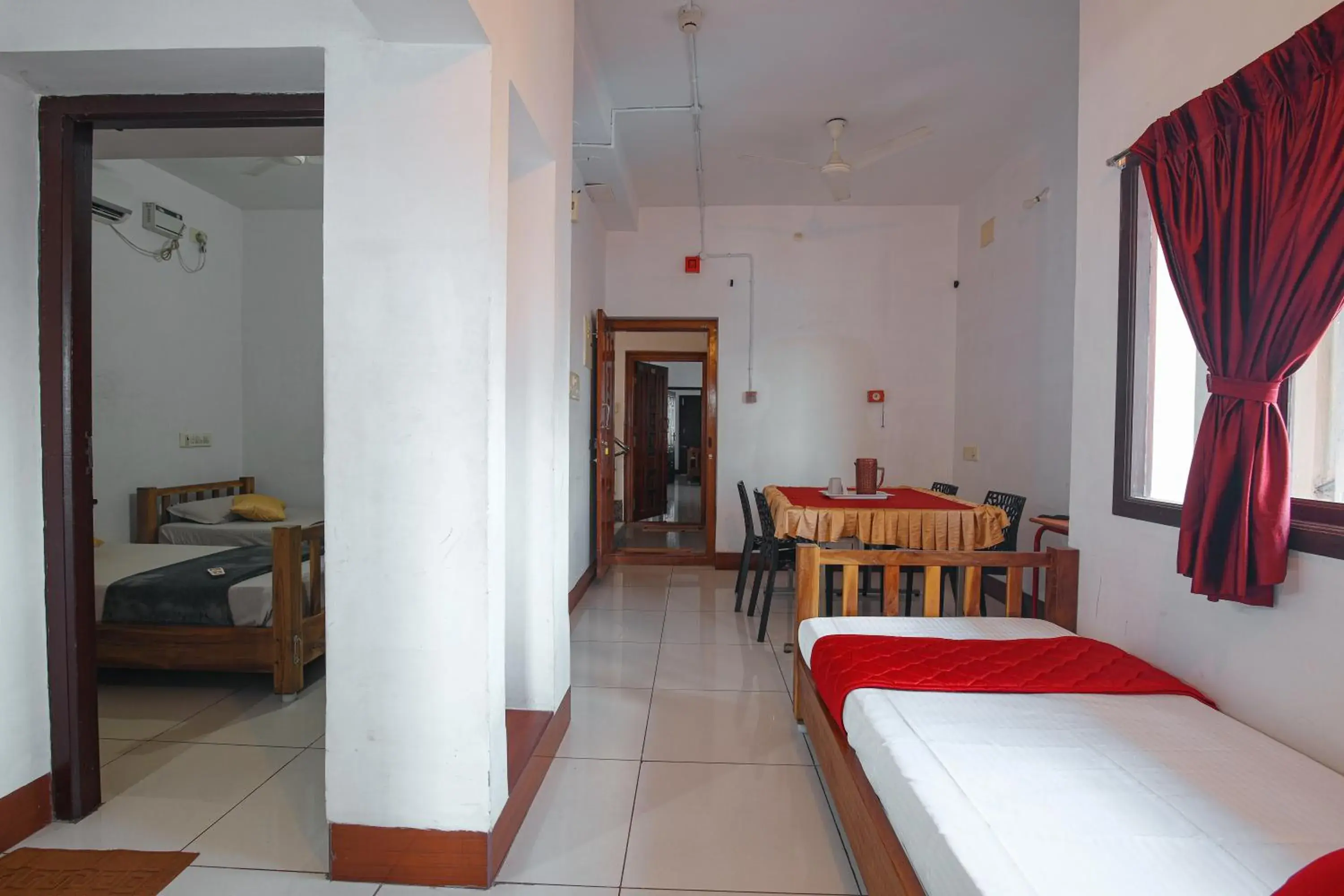 Dining area, Bed in Manora Residency Dining area, Bed in Manora Residency