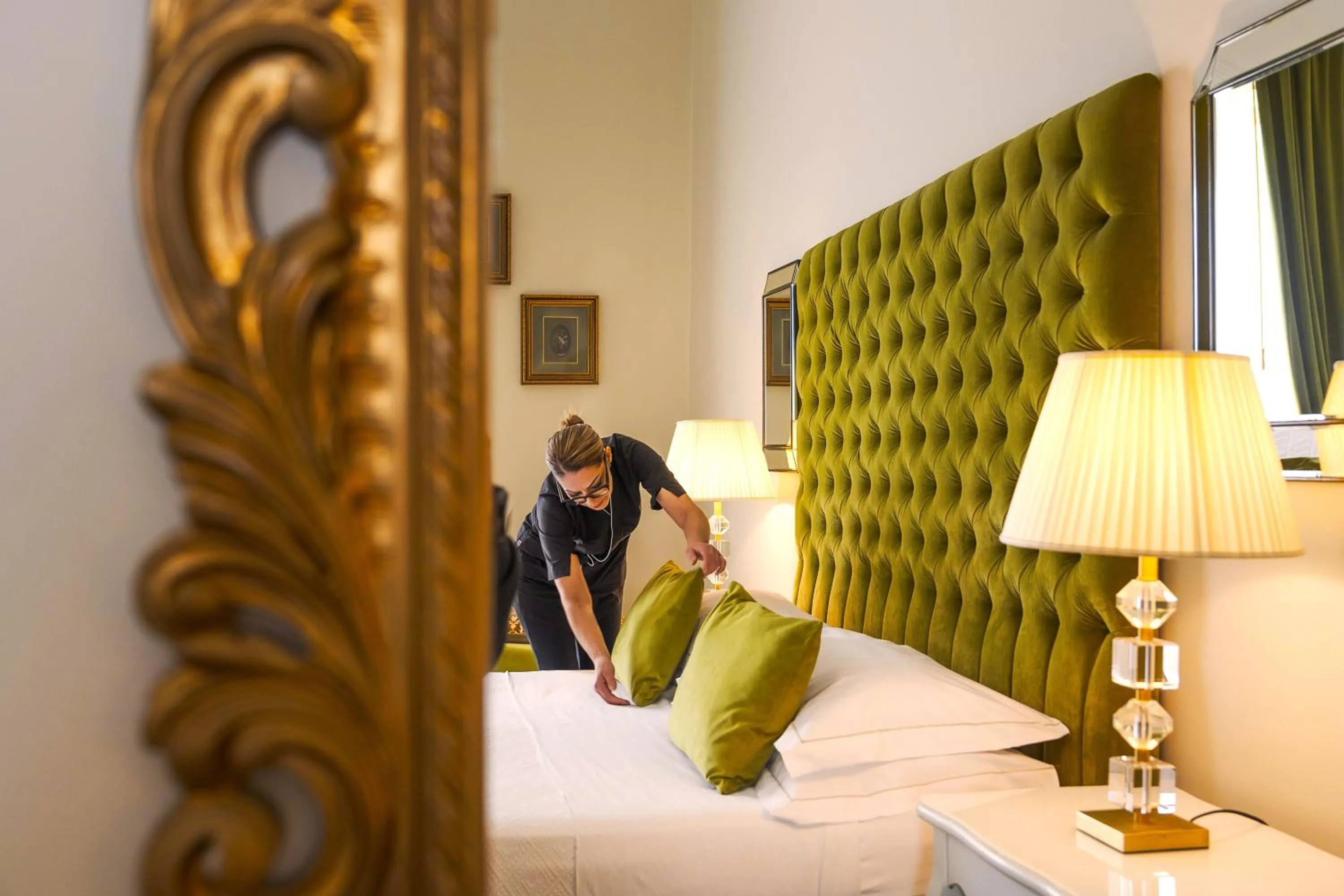 Staff, Bed in B&B Palazzo Cerami