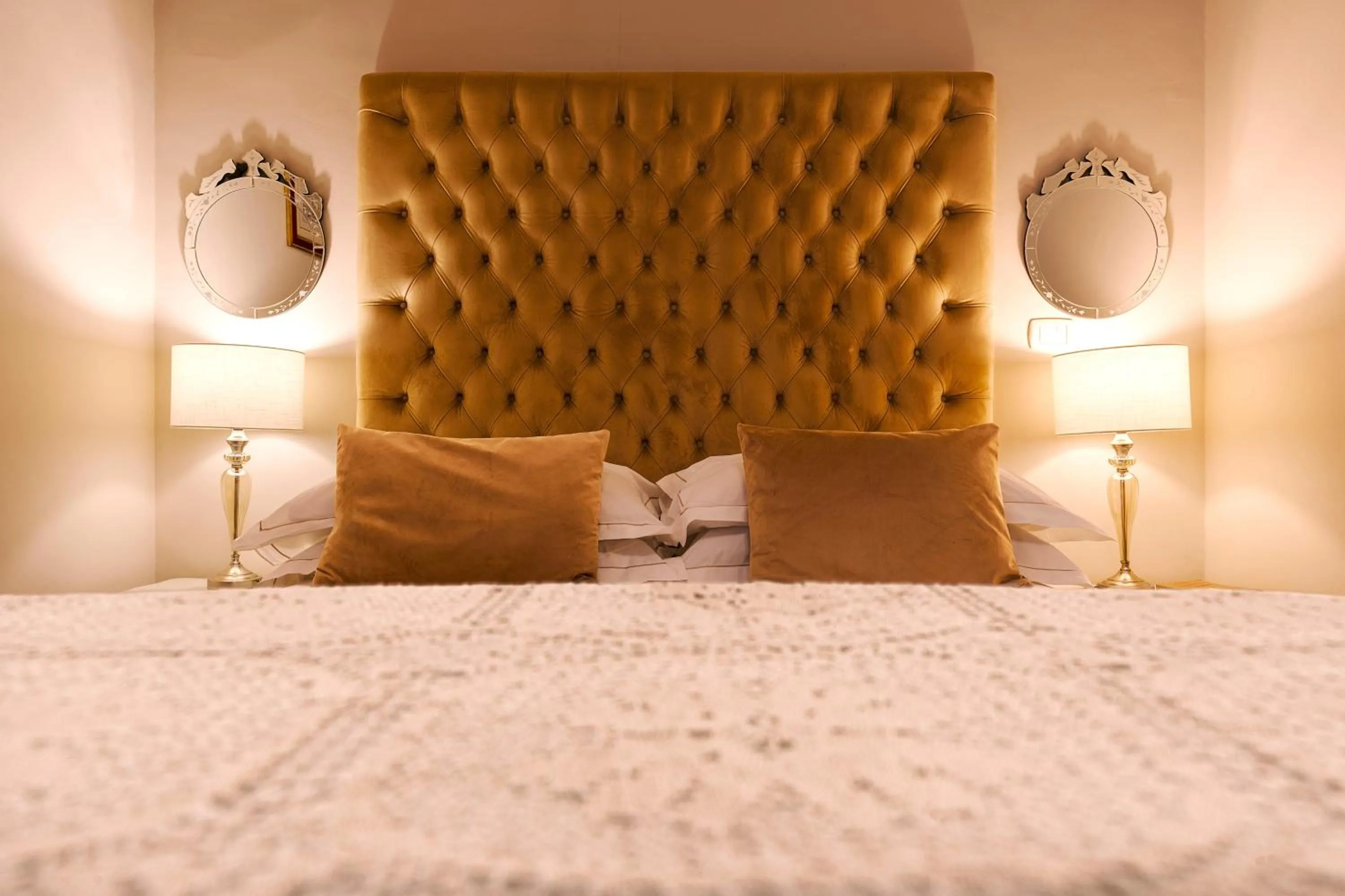 Bed in B&B Palazzo Cerami