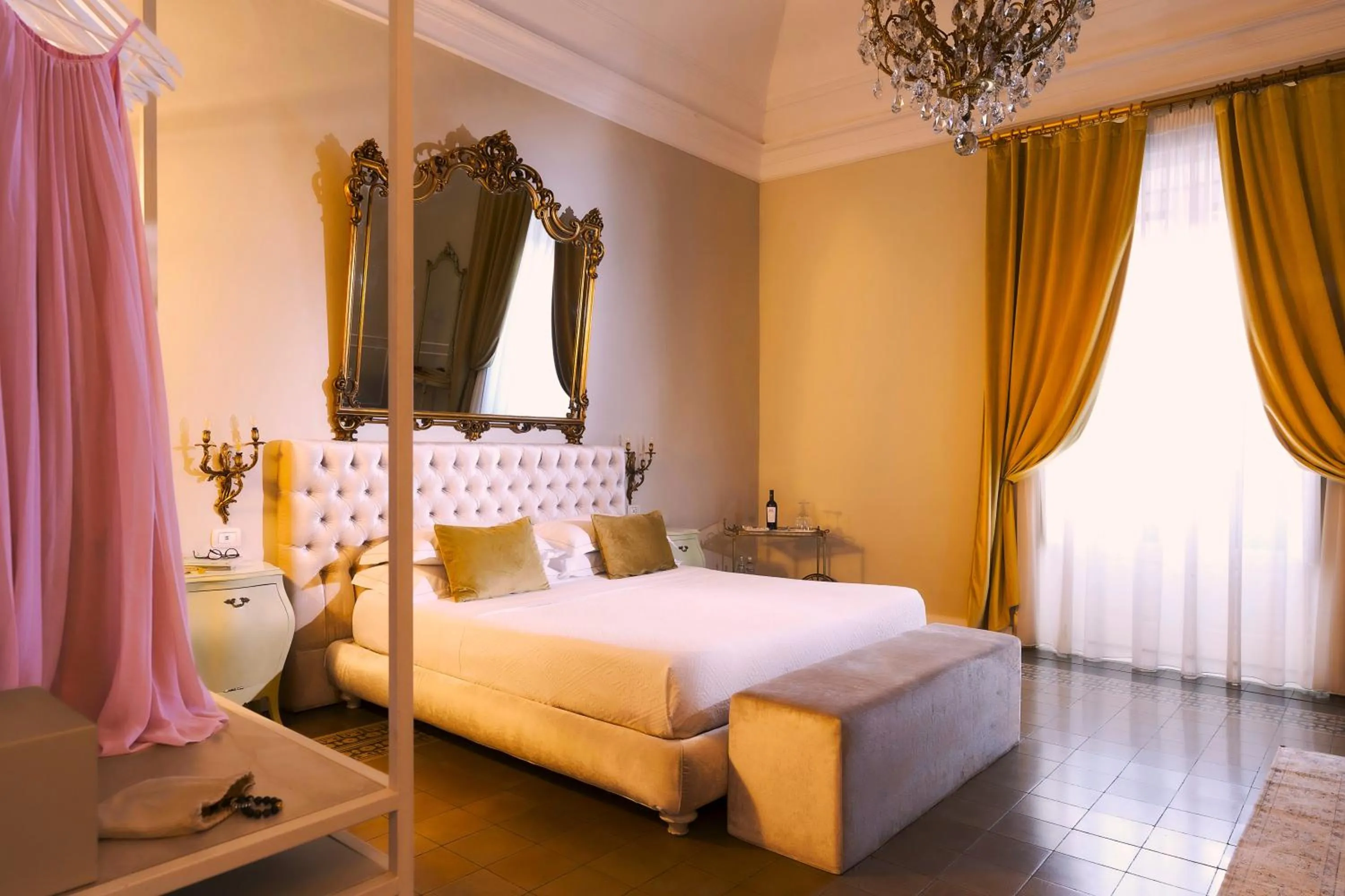 Bedroom, Bed in B&B Palazzo Cerami