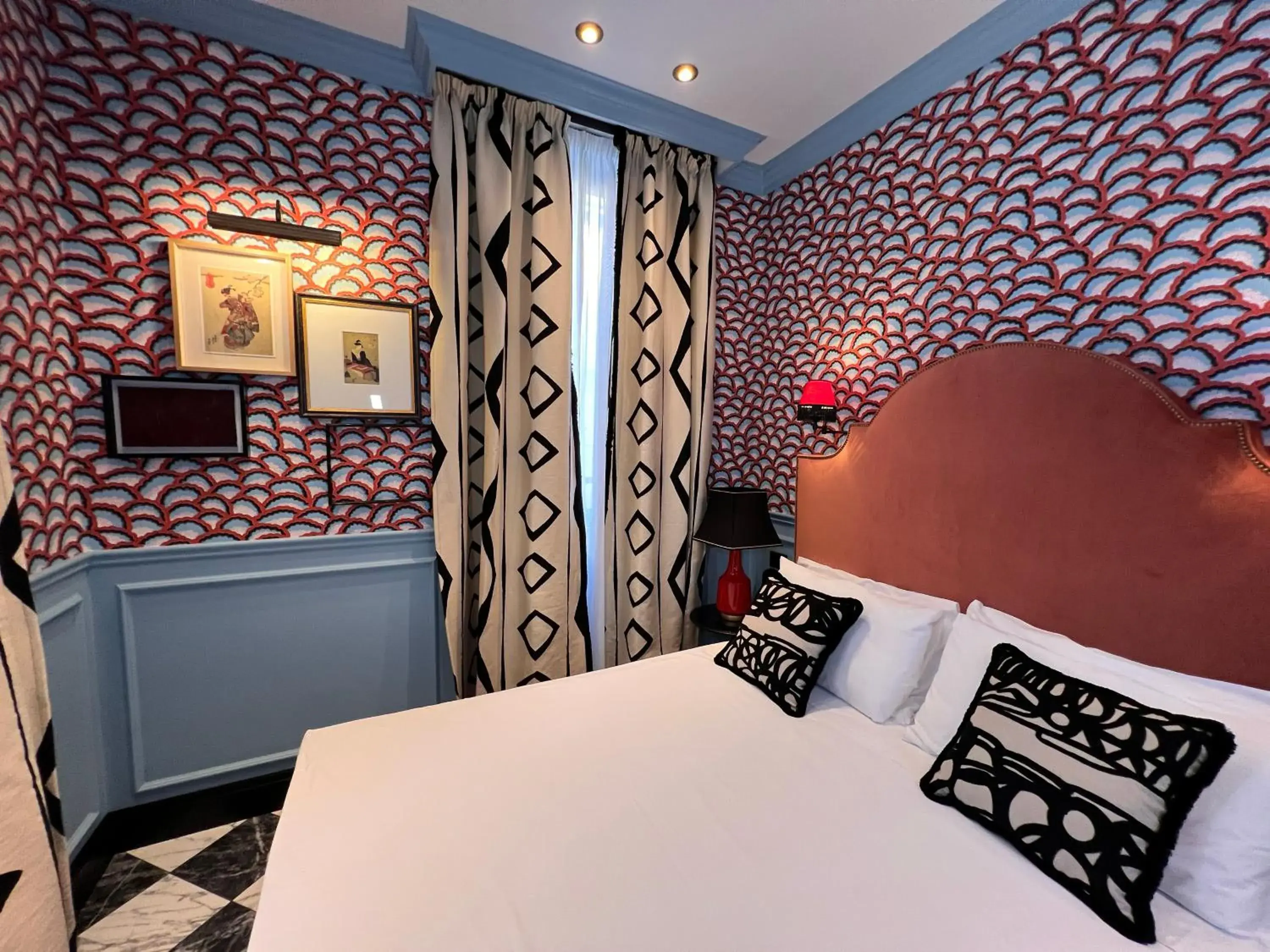 Bed in Demidoff Hotel Milano Bed in Demidoff Hotel Milano