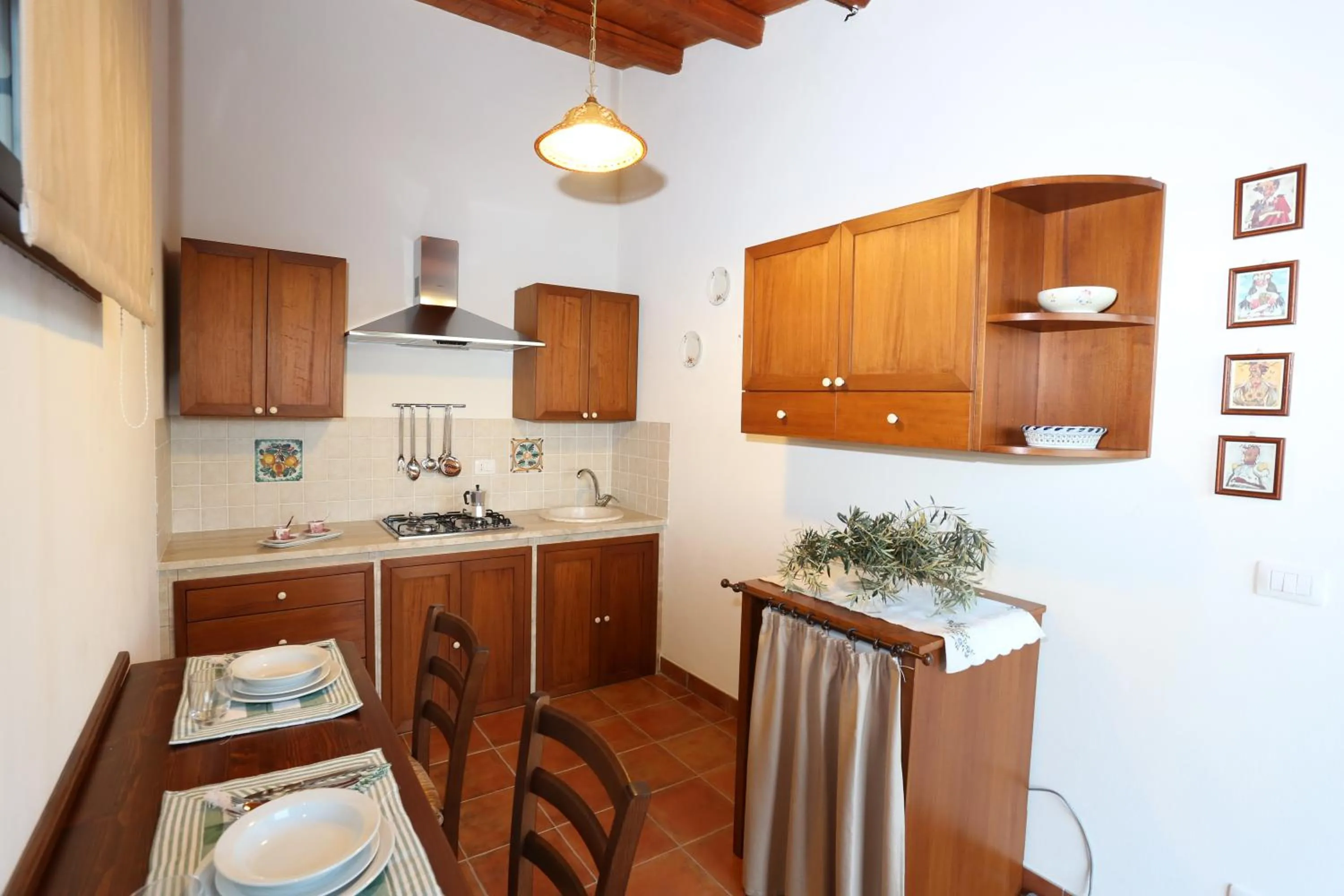 Kitchen or kitchenette in Serravalle Relais & Country Villa with private pool - Esclusive use