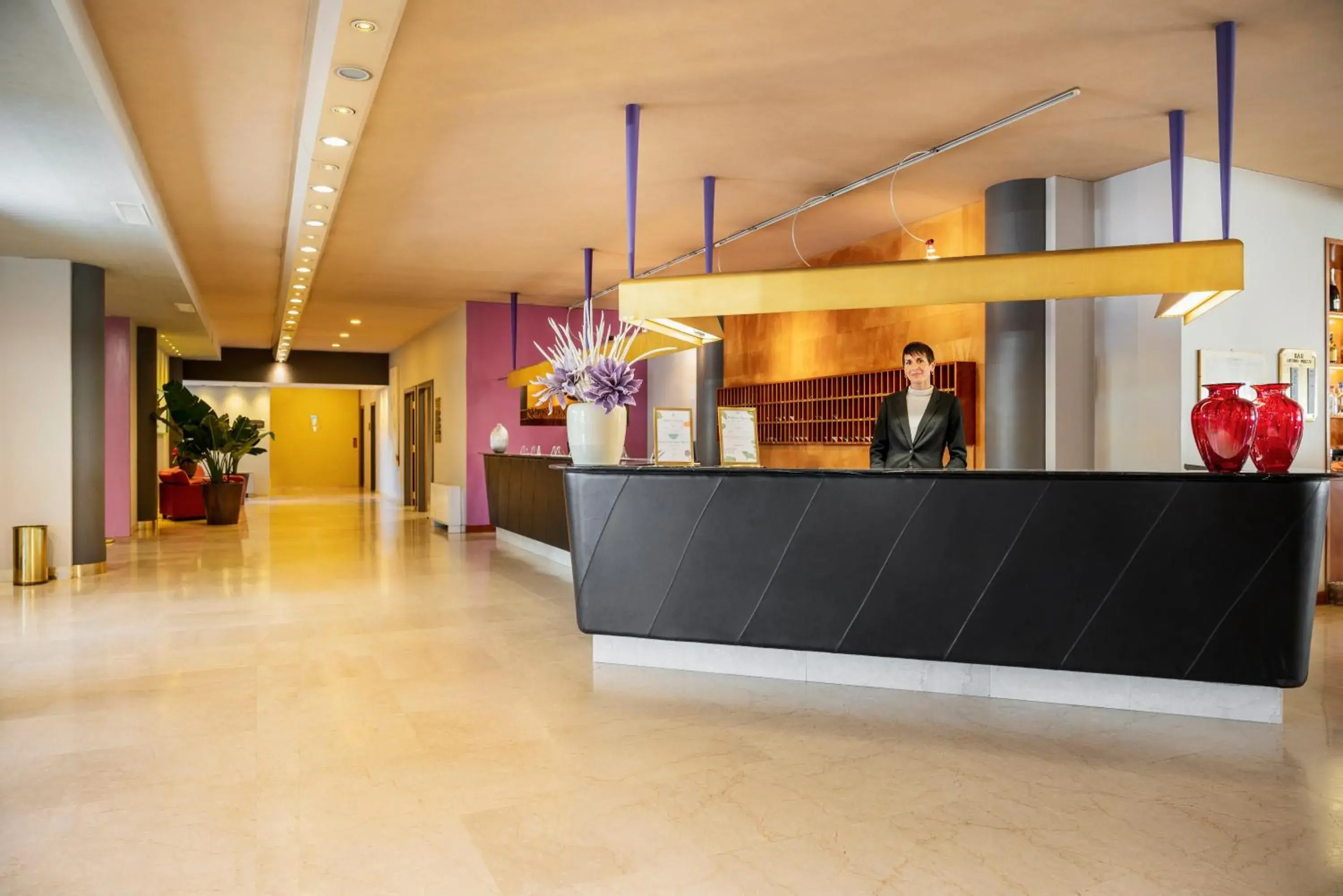 Lobby or reception in Perugia Park Hotel Lobby or reception in Perugia Park Hotel