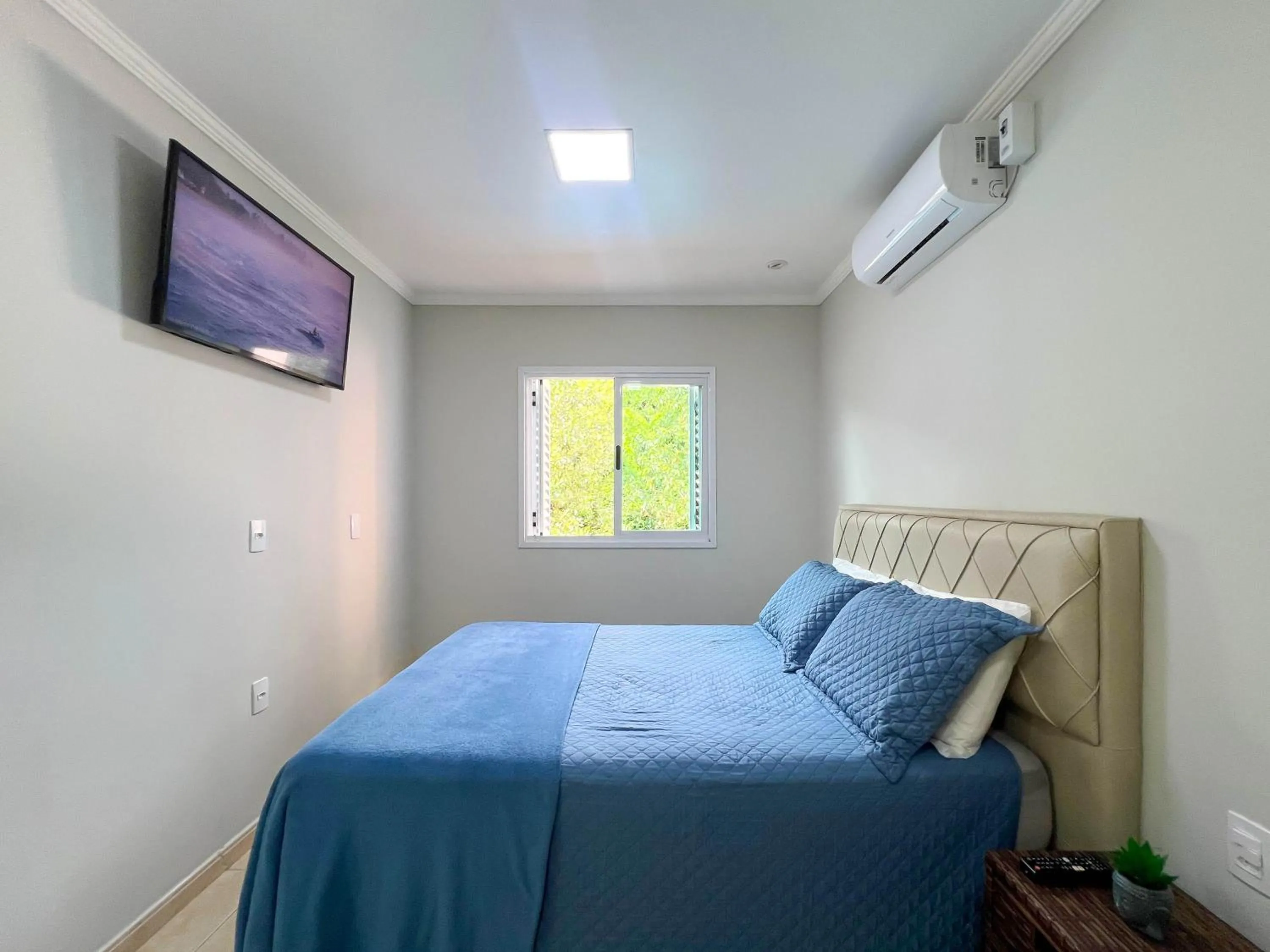 TV and multimedia, Bed in Pousada Altas Natureza