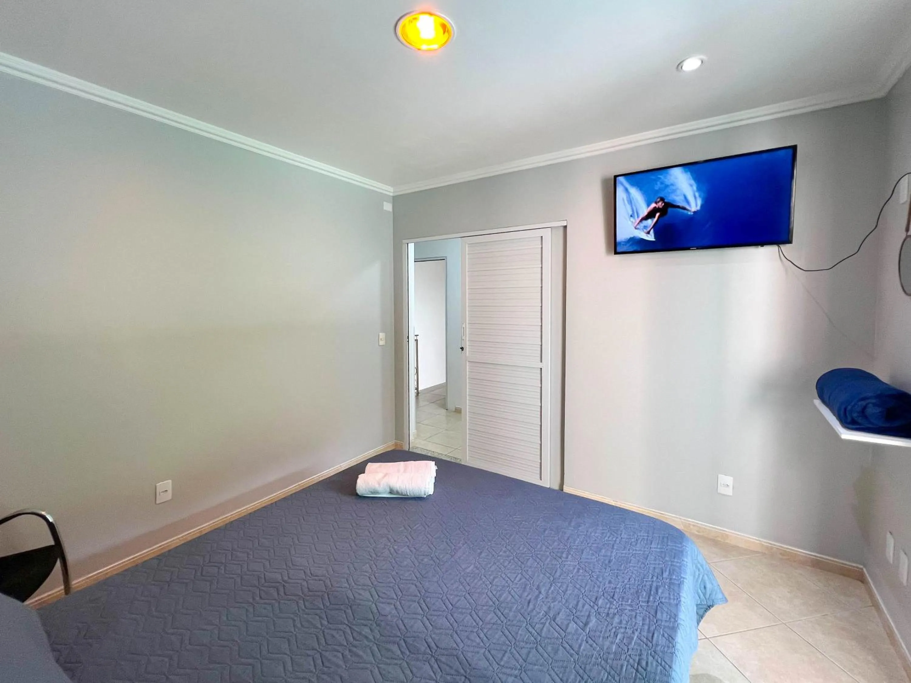 Photo of the whole room, Bed in Pousada Altas Natureza