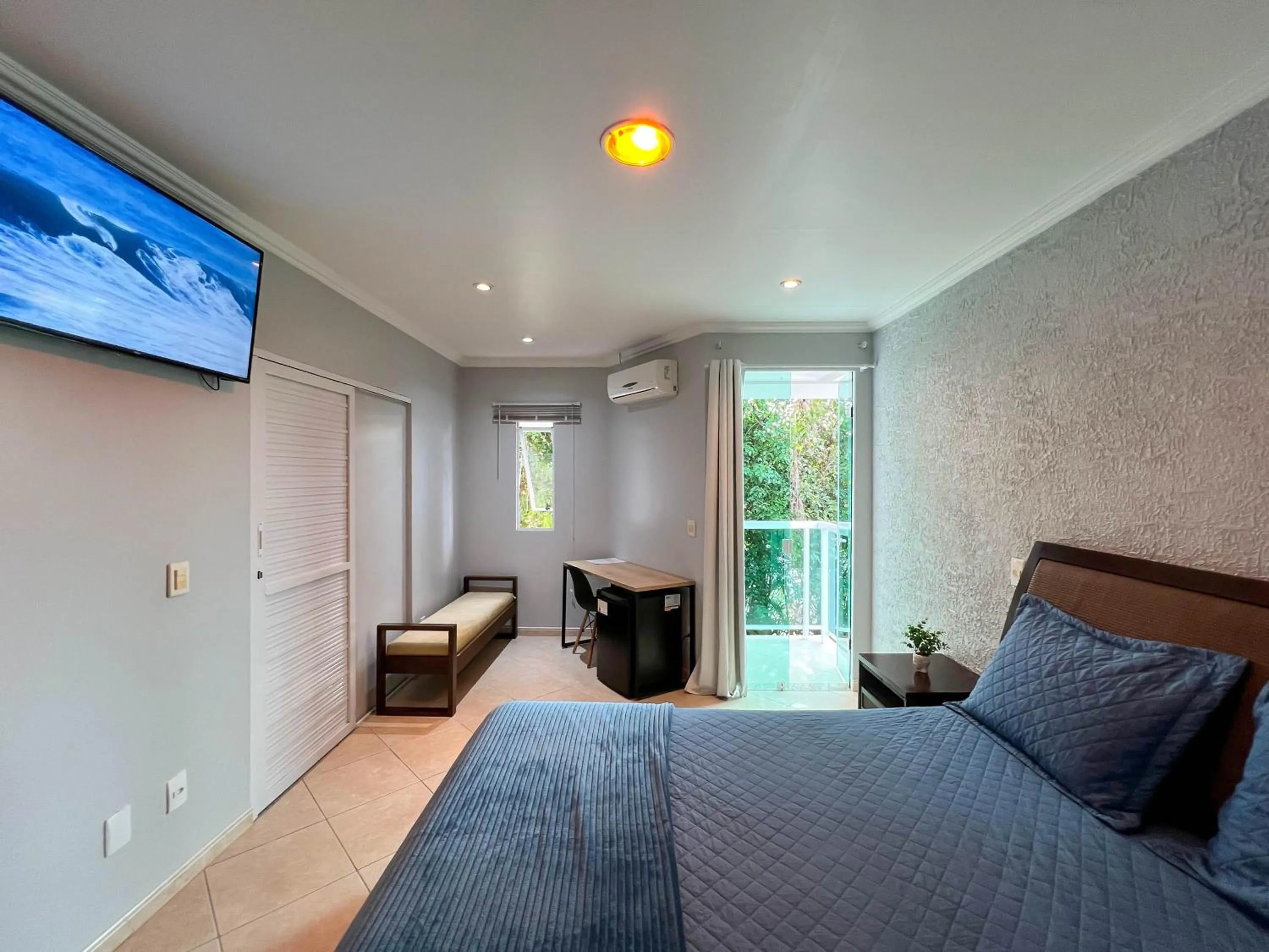 TV and multimedia, Bed in Pousada Altas Natureza