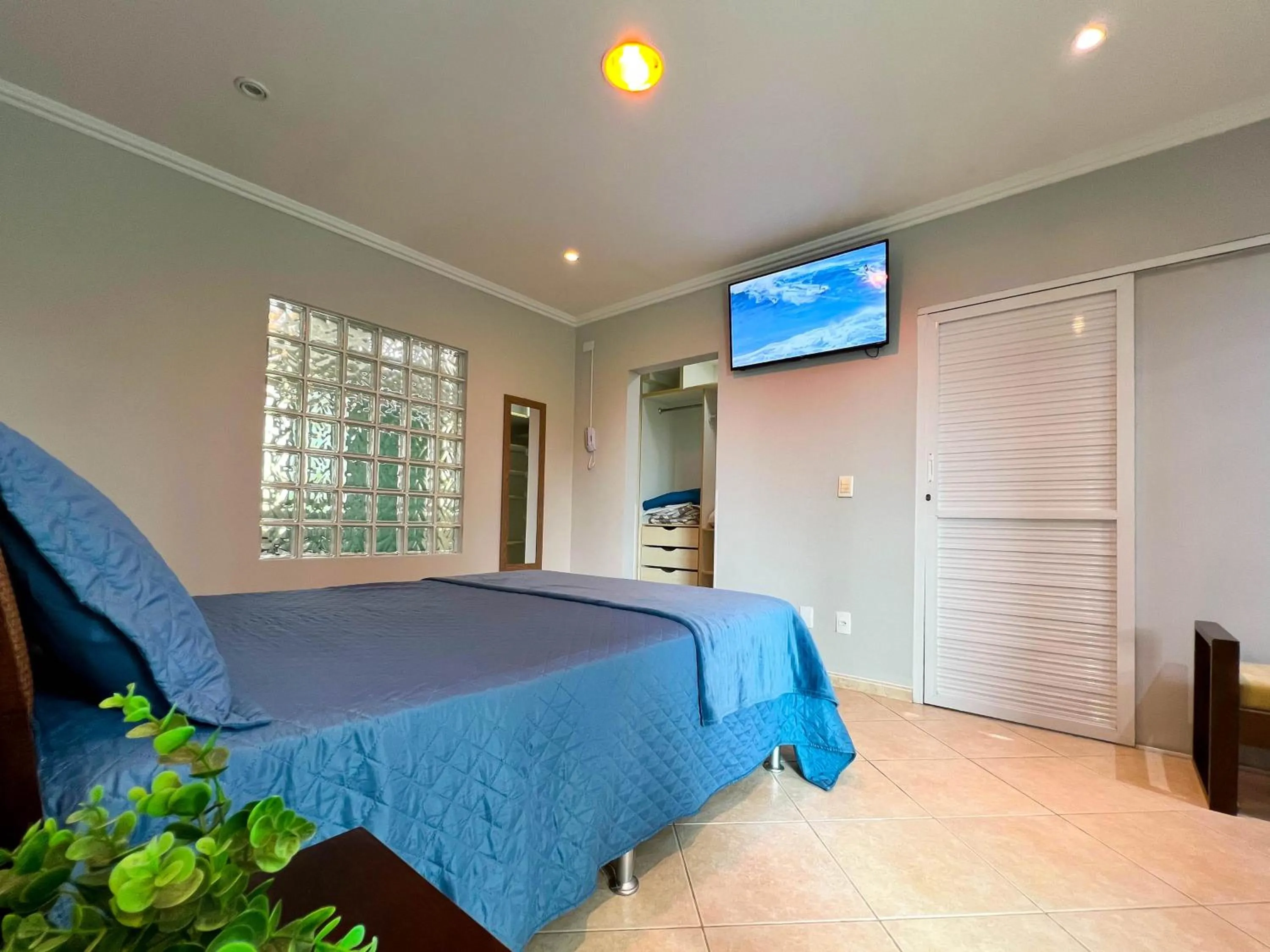 TV and multimedia, Bed in Pousada Altas Natureza