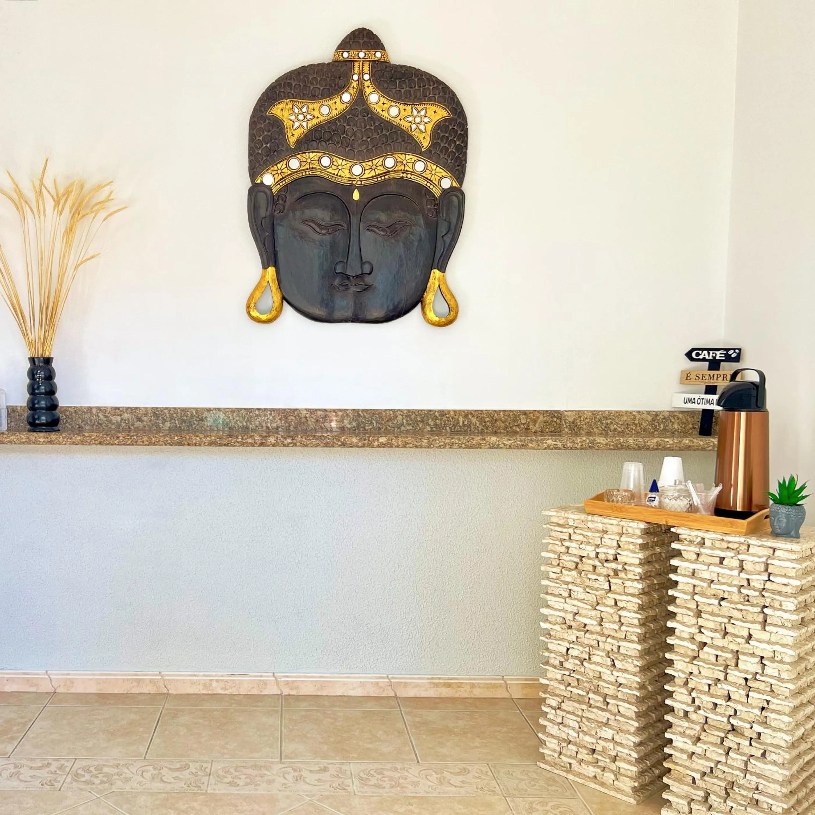 Decorative detail in Pousada Altas Natureza