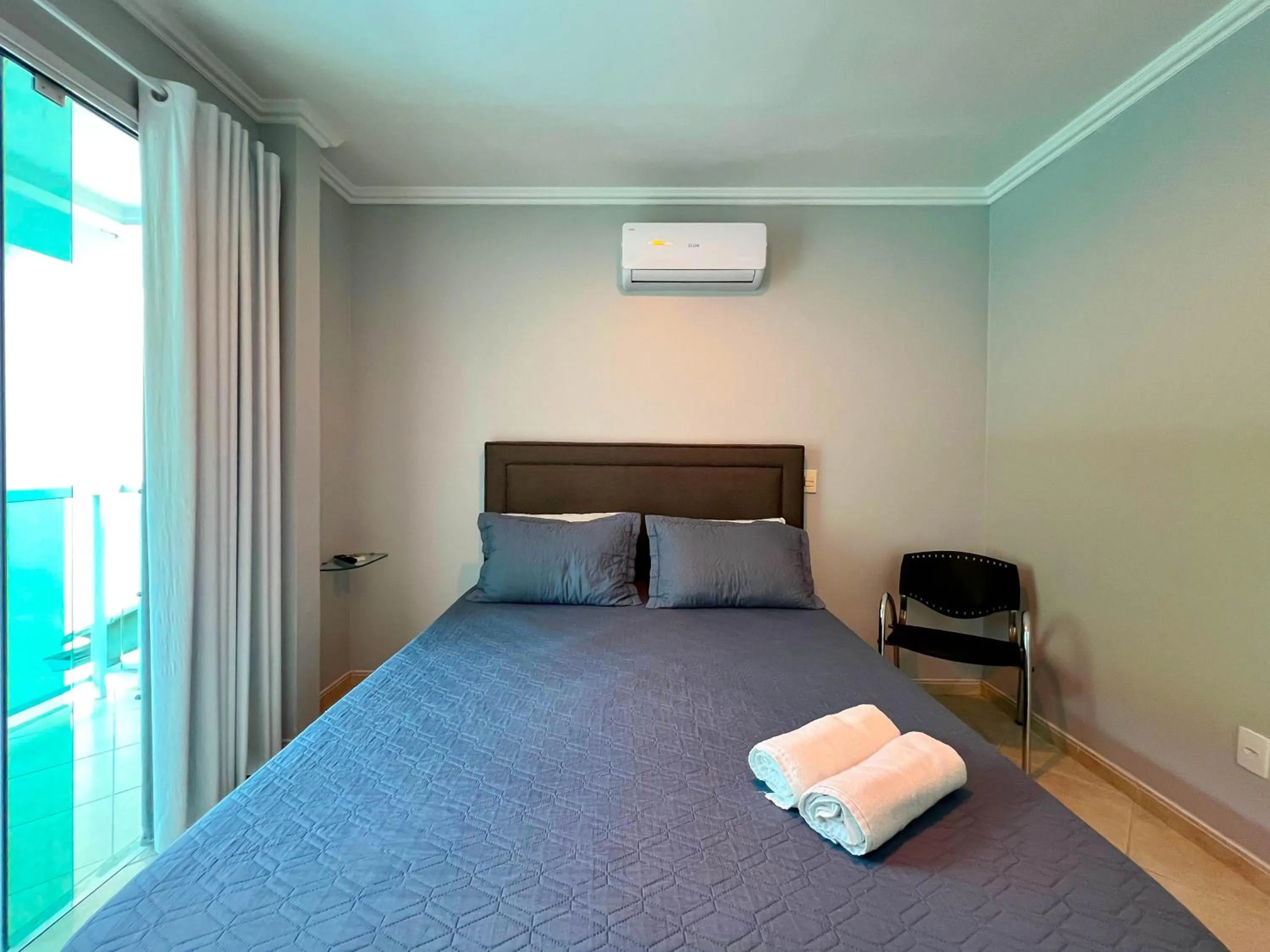 Bed in Pousada Altas Natureza