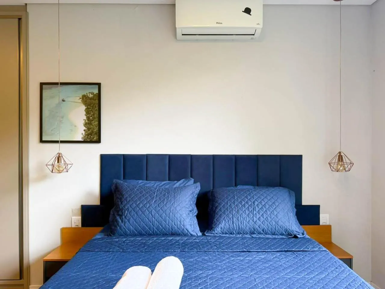 Mountain view, Bed in Pousada Altas Natureza