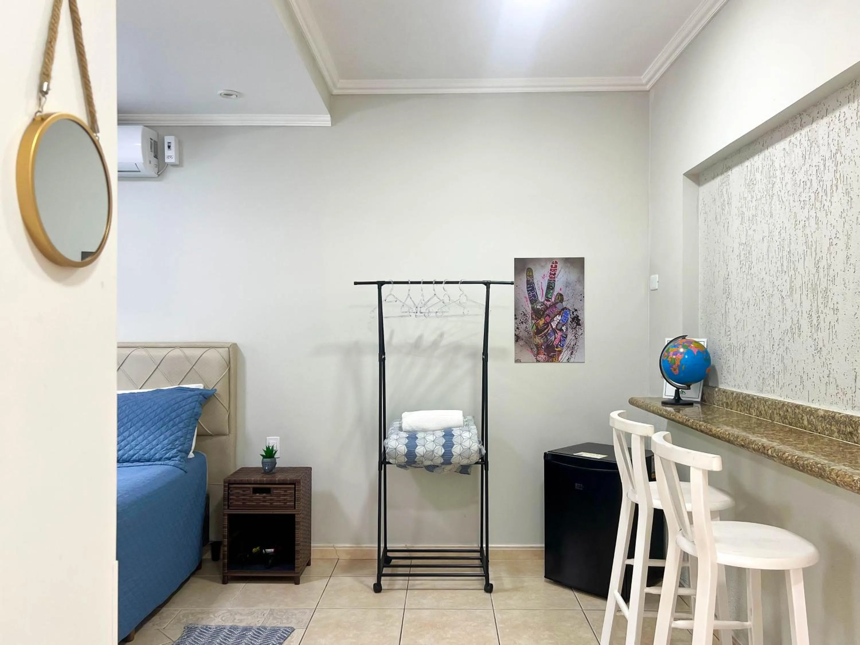 Bedroom, Bed in Pousada Altas Natureza