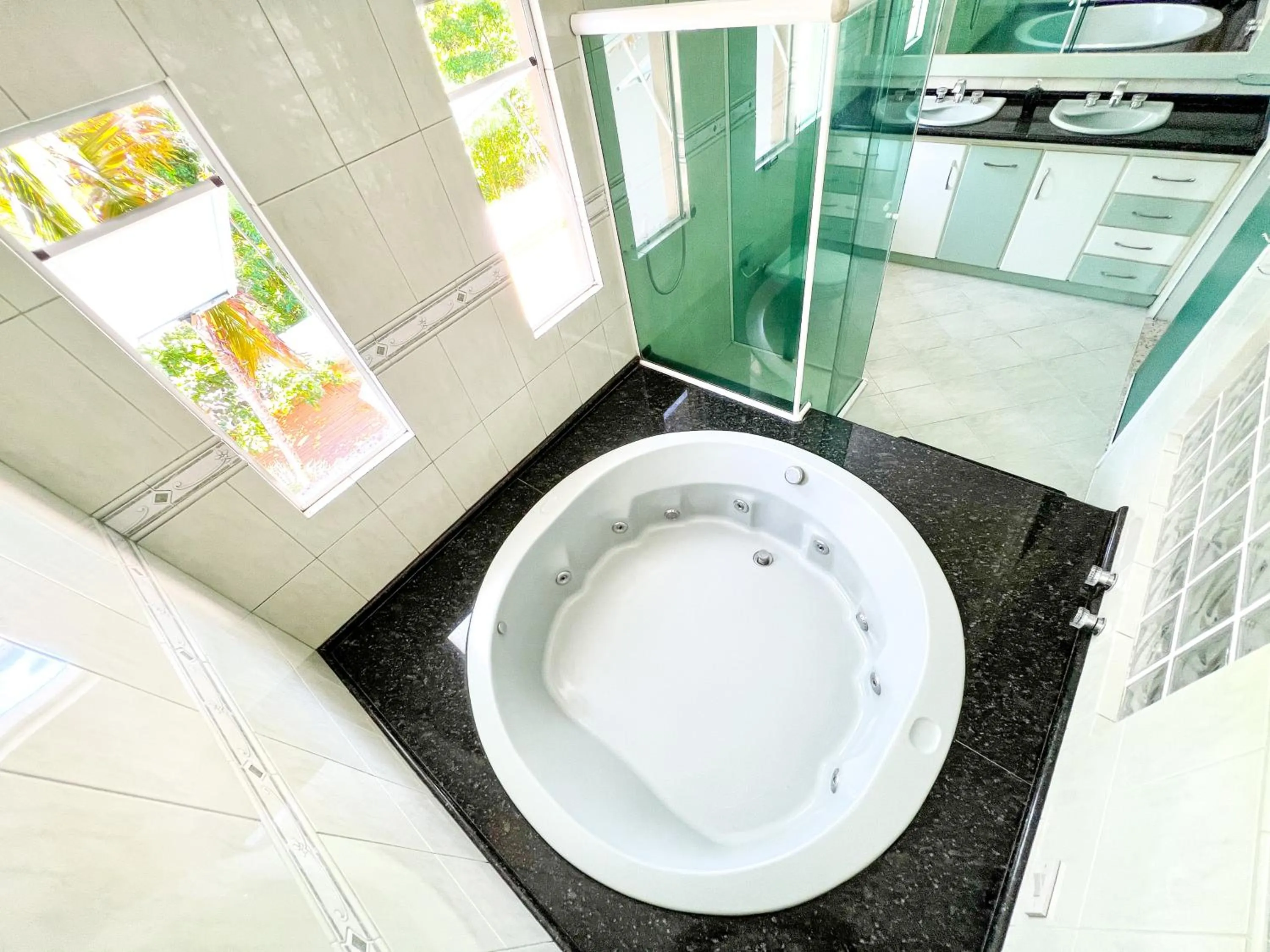 Bathroom in Pousada Altas Natureza