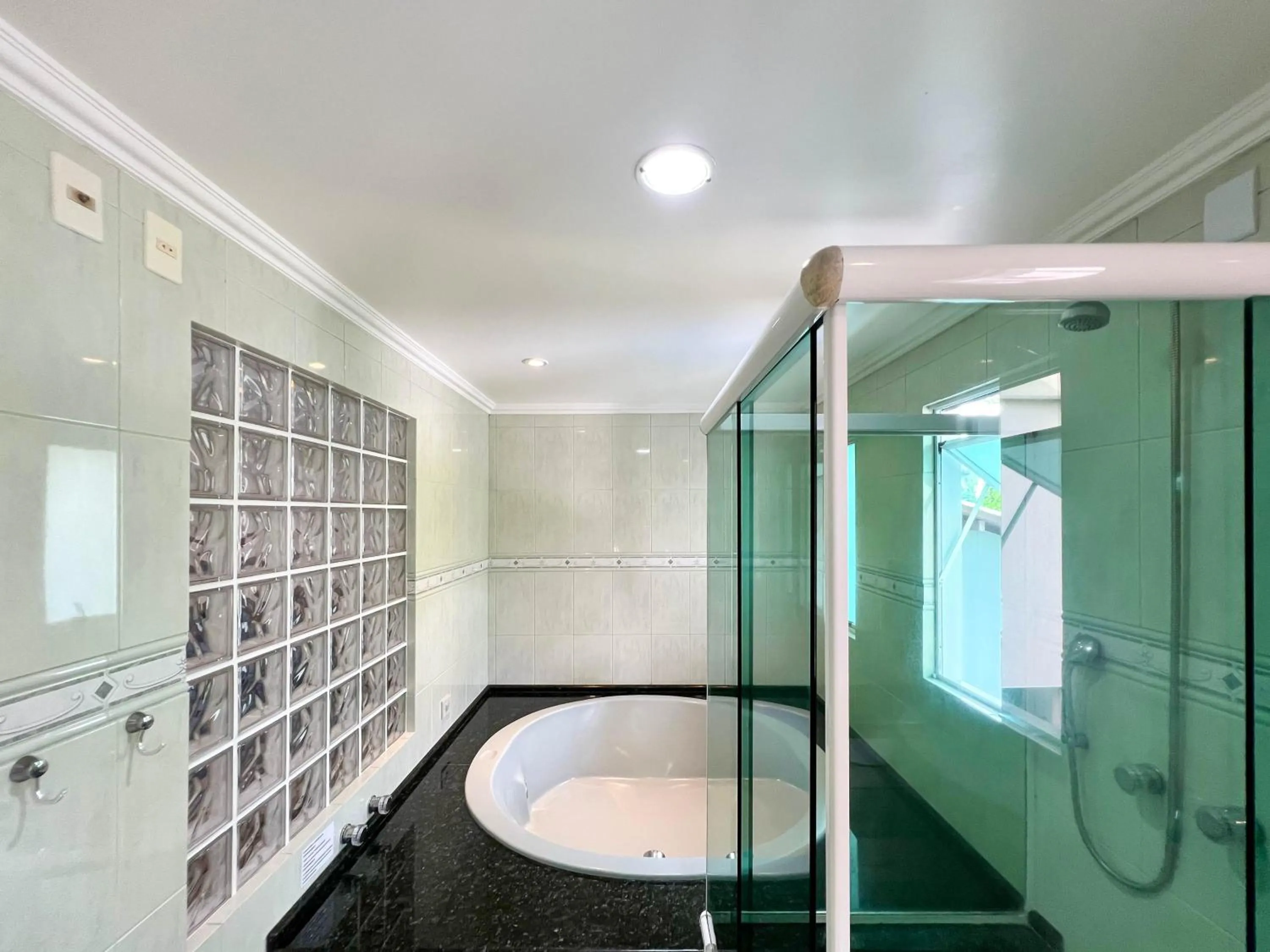Bathroom in Pousada Altas Natureza
