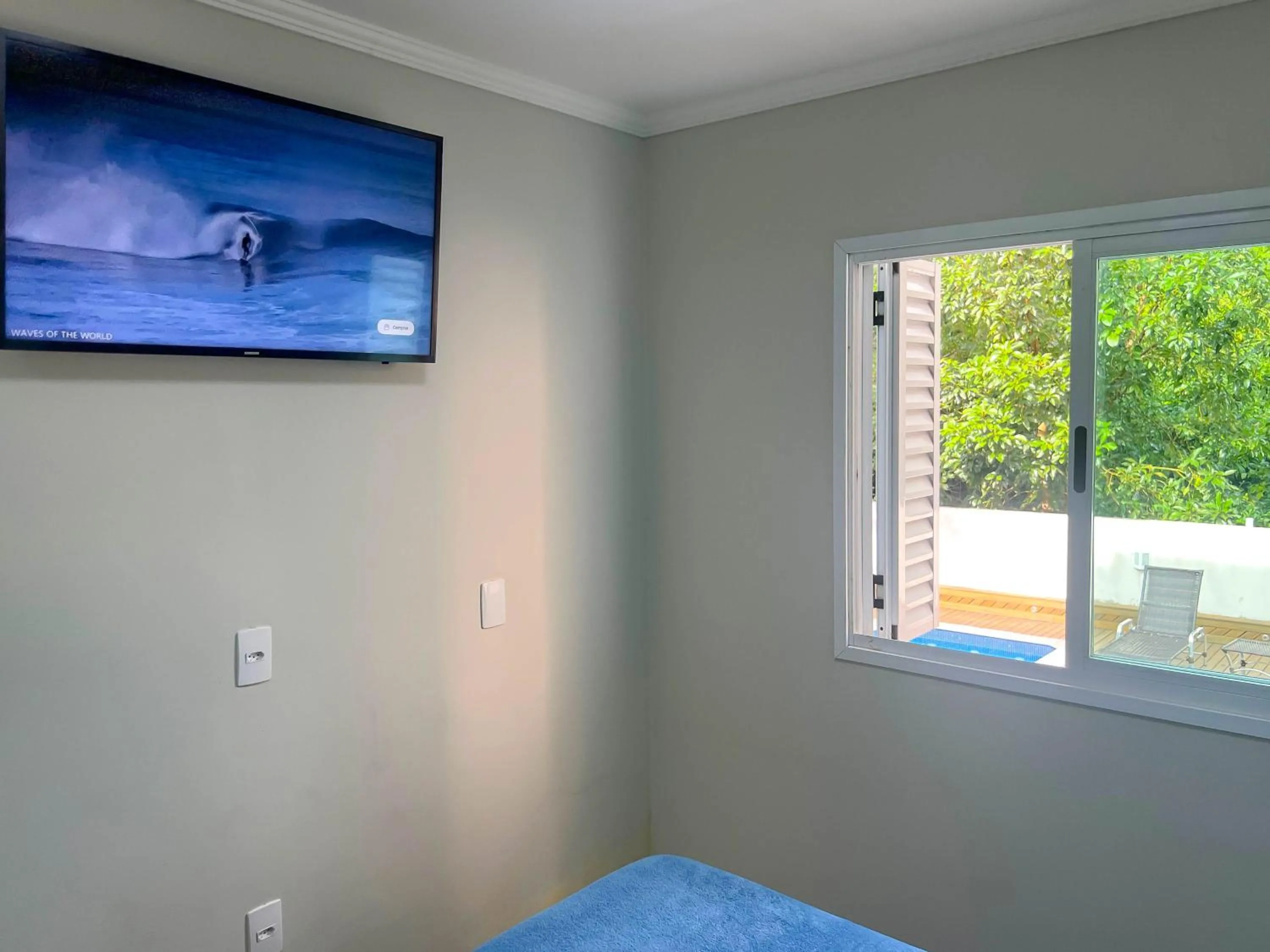 TV and multimedia, Bed in Pousada Altas Natureza