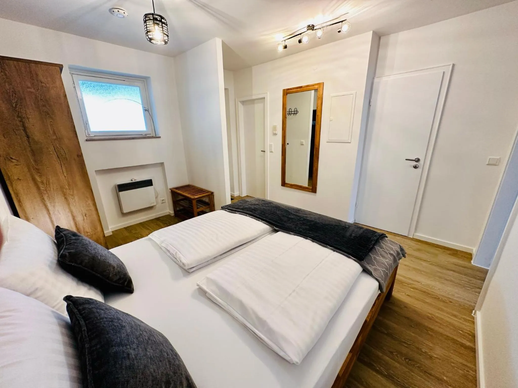 Bed in Nanis Hotel & Appartements