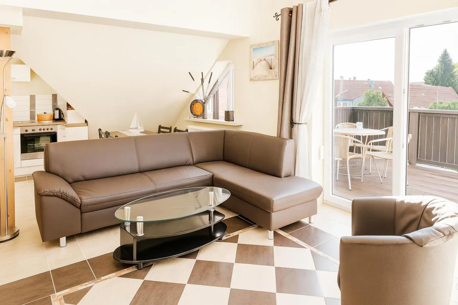 Balcony/Terrace in Nanis Hotel & Appartements