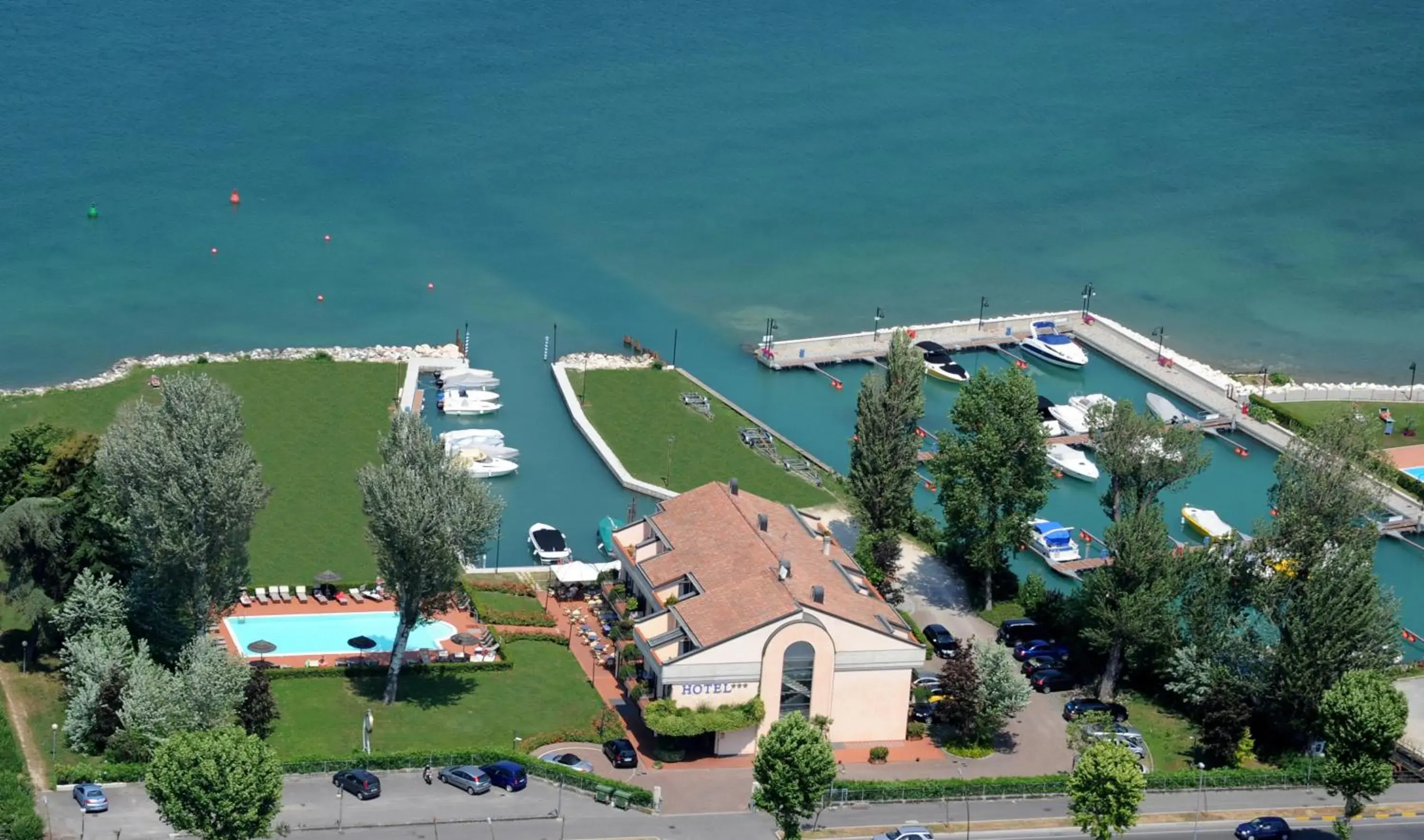 Bird's eye view in Yachting Hotel Mistral Bird's eye view in Yachting Hotel Mistral