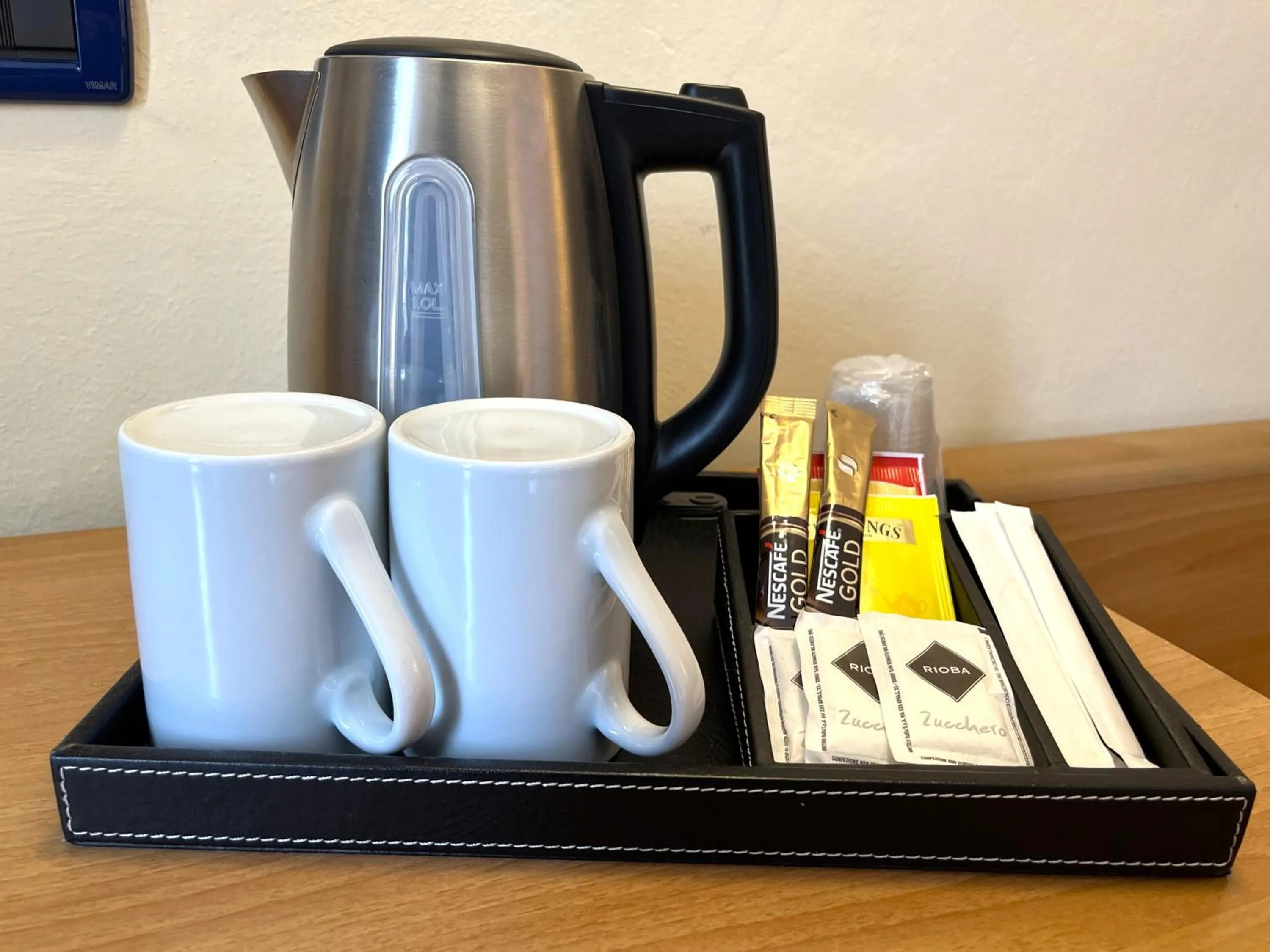 Coffee/tea facilities in Hotel Susa