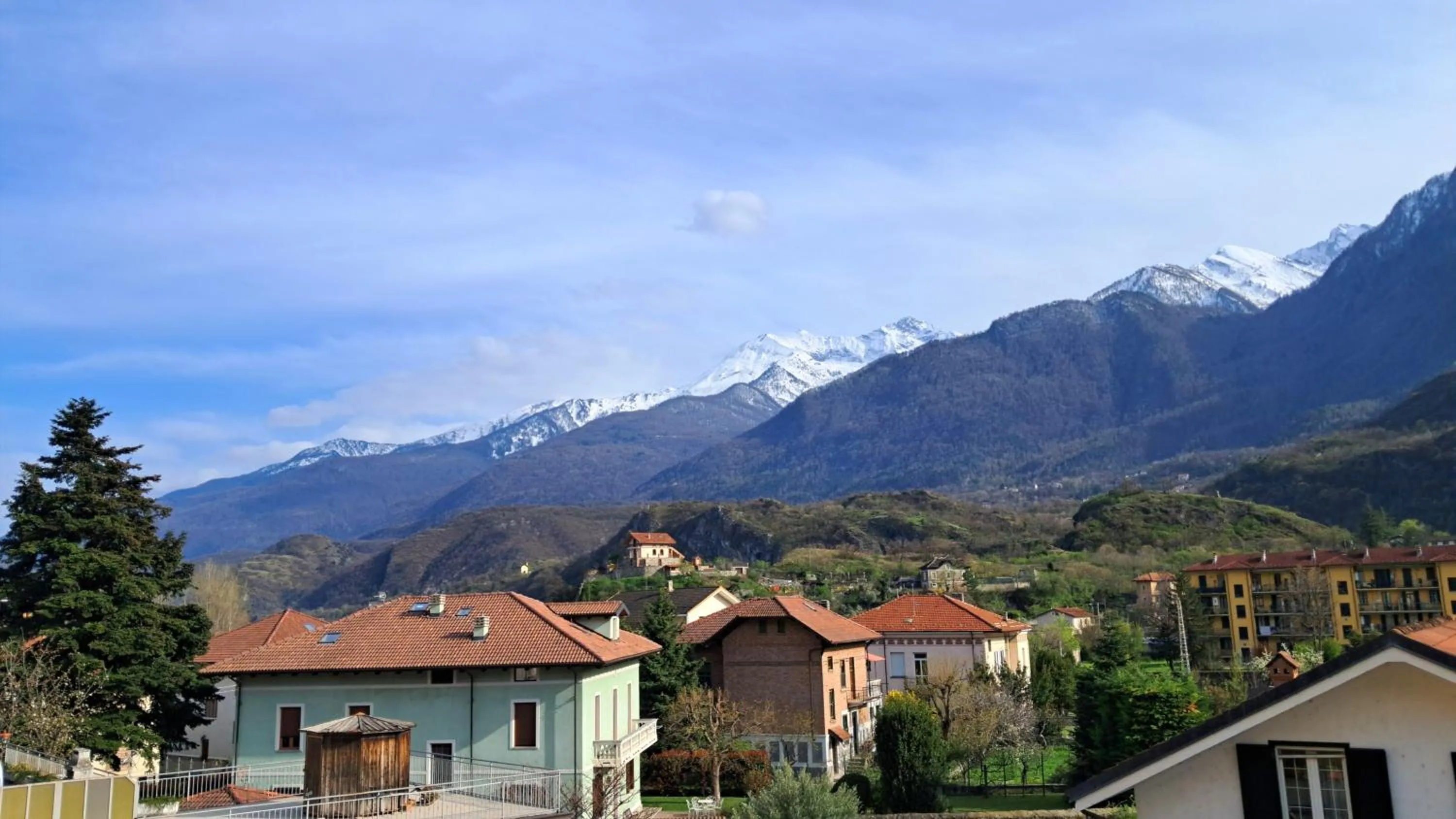 Mountain view in Hotel Susa