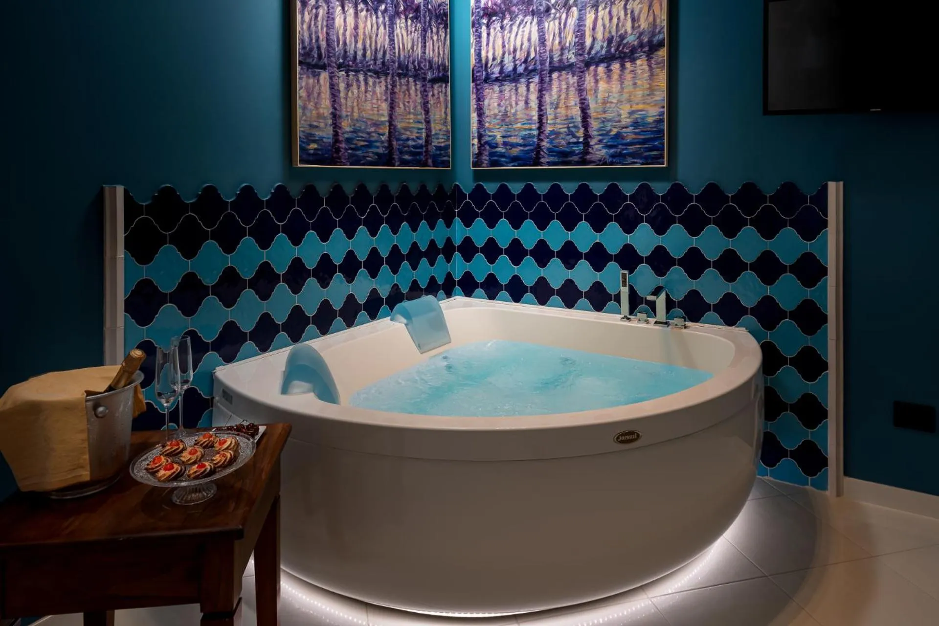 Steam room in Hotel Sicilya