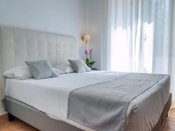 Bedroom, Bed in Hotel Gabriella