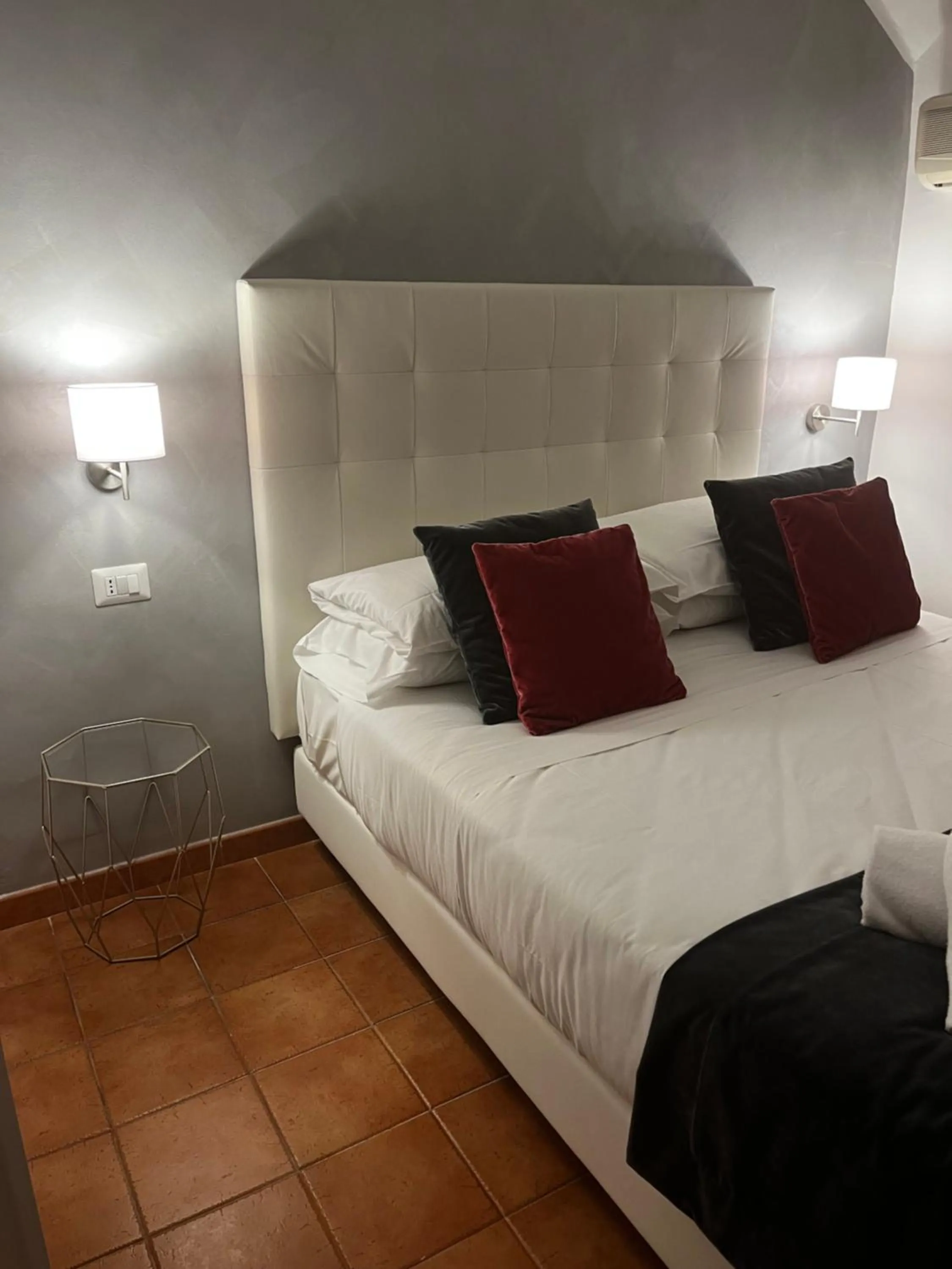 Bed in Hotel Gabriella