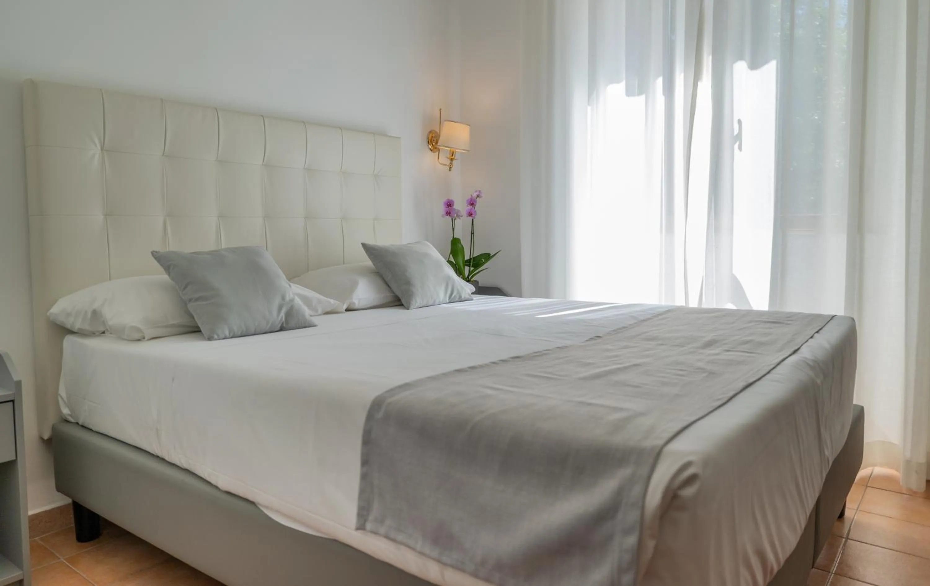 Bedroom, Bed in Hotel Gabriella