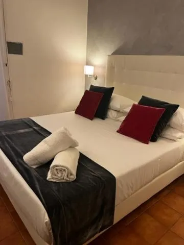 Bed in Hotel Gabriella