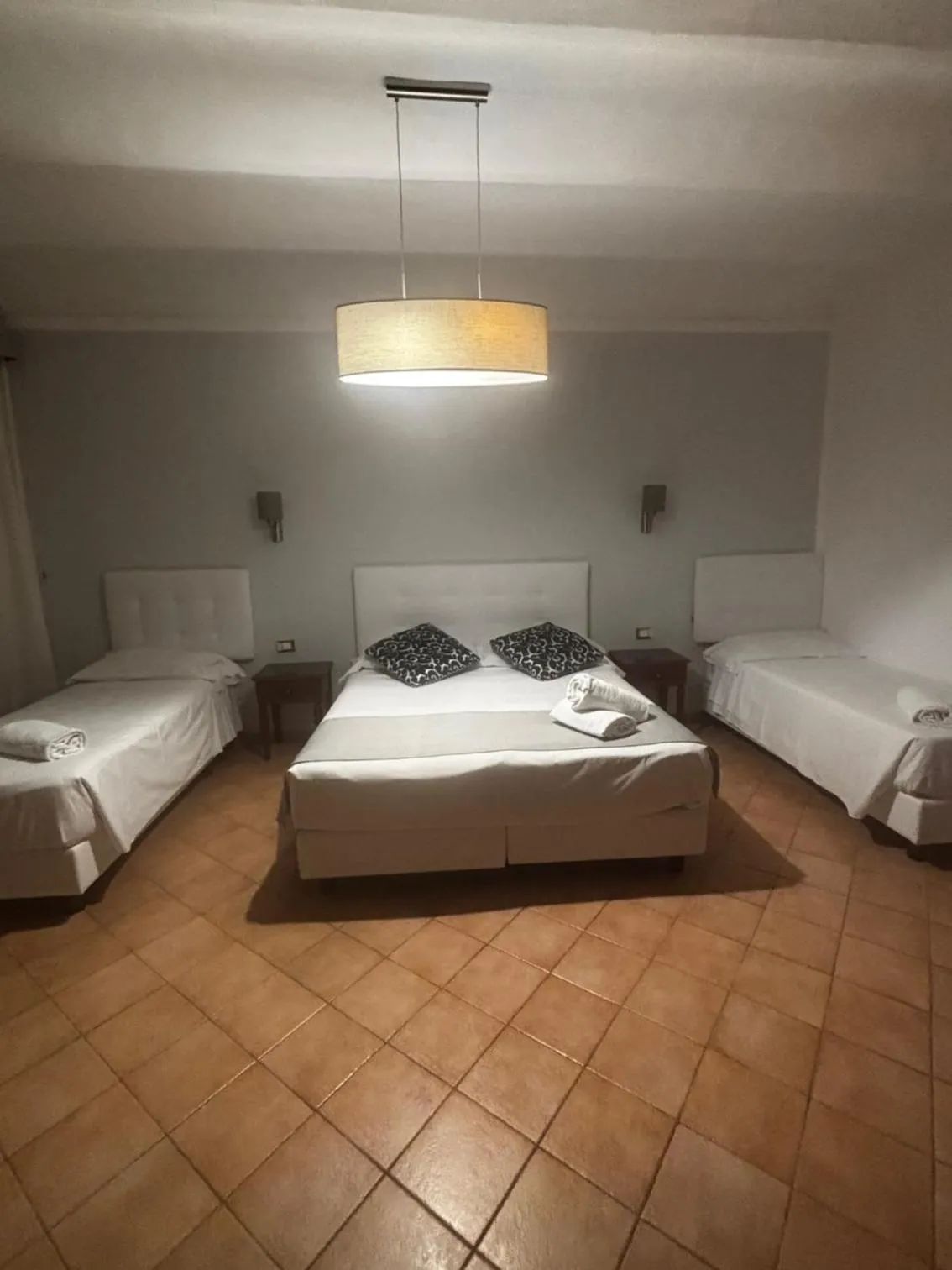 Bed in Hotel Gabriella