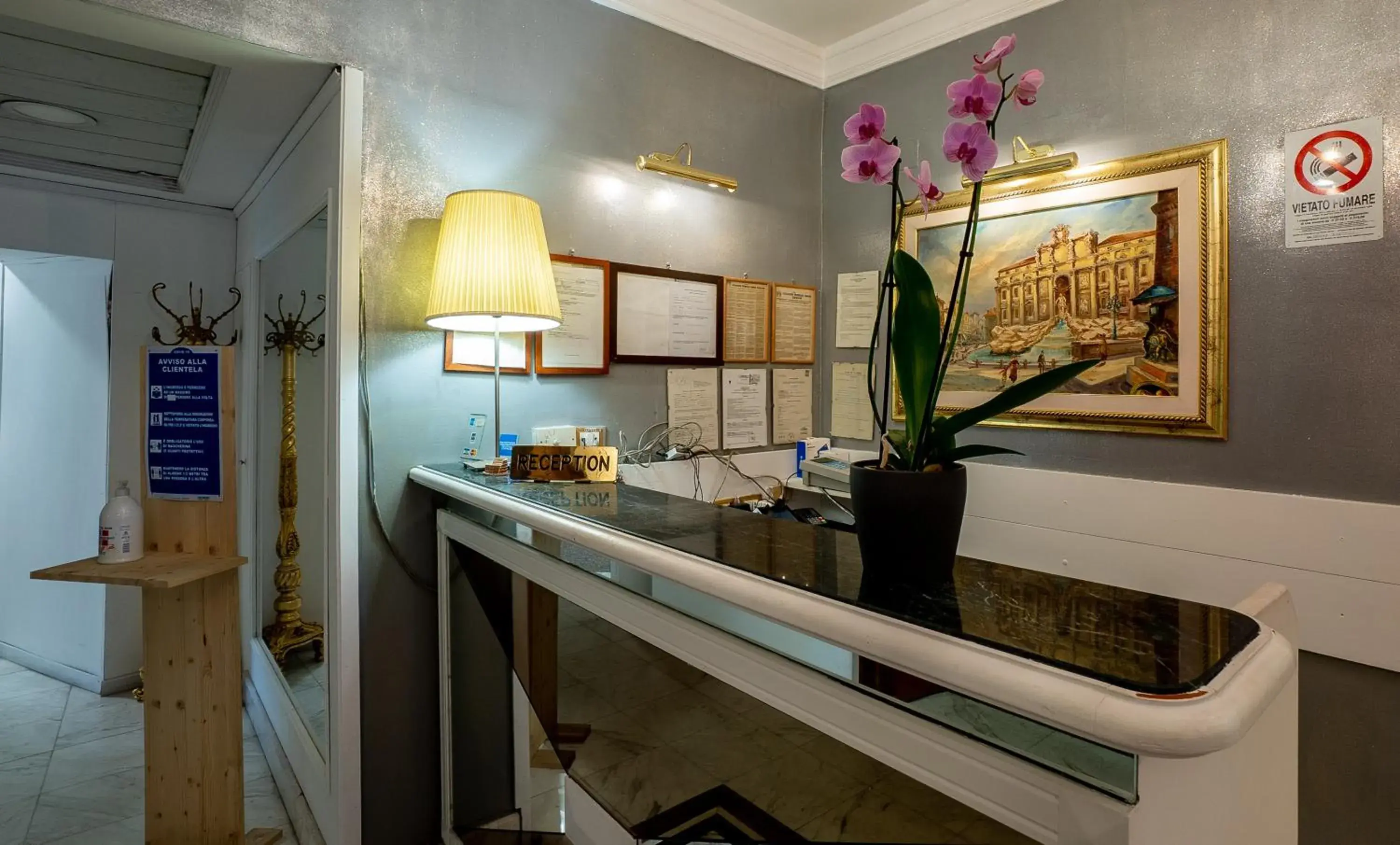 Lobby or reception in Hotel Gabriella Lobby or reception in Hotel Gabriella